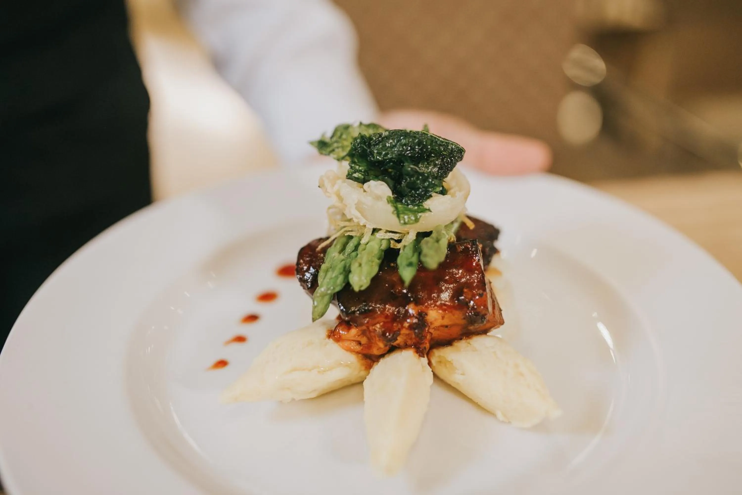 Food close-up in The Royal Mandaya Hotel