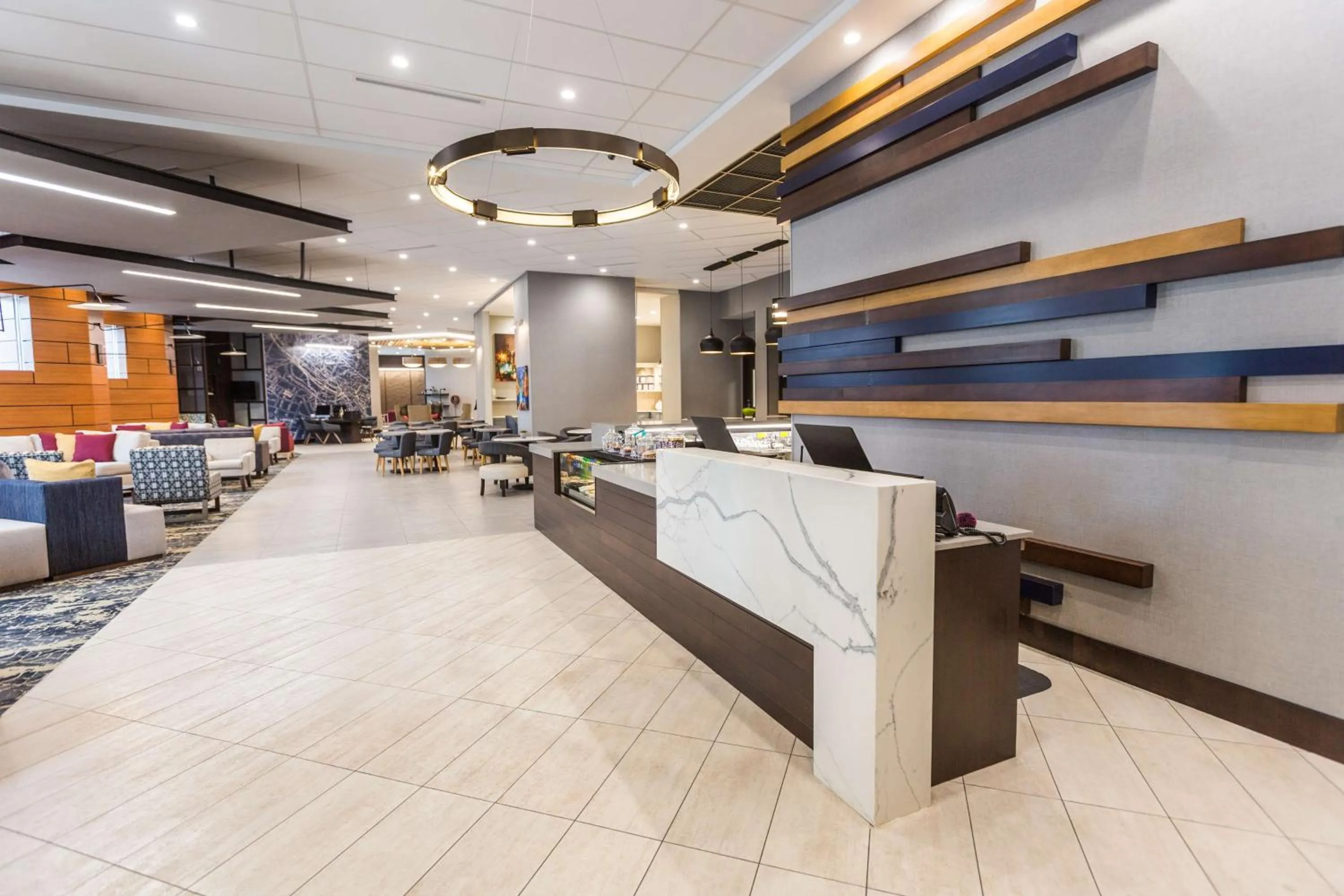 Lobby or reception in Hyatt Place Greenville Downtown