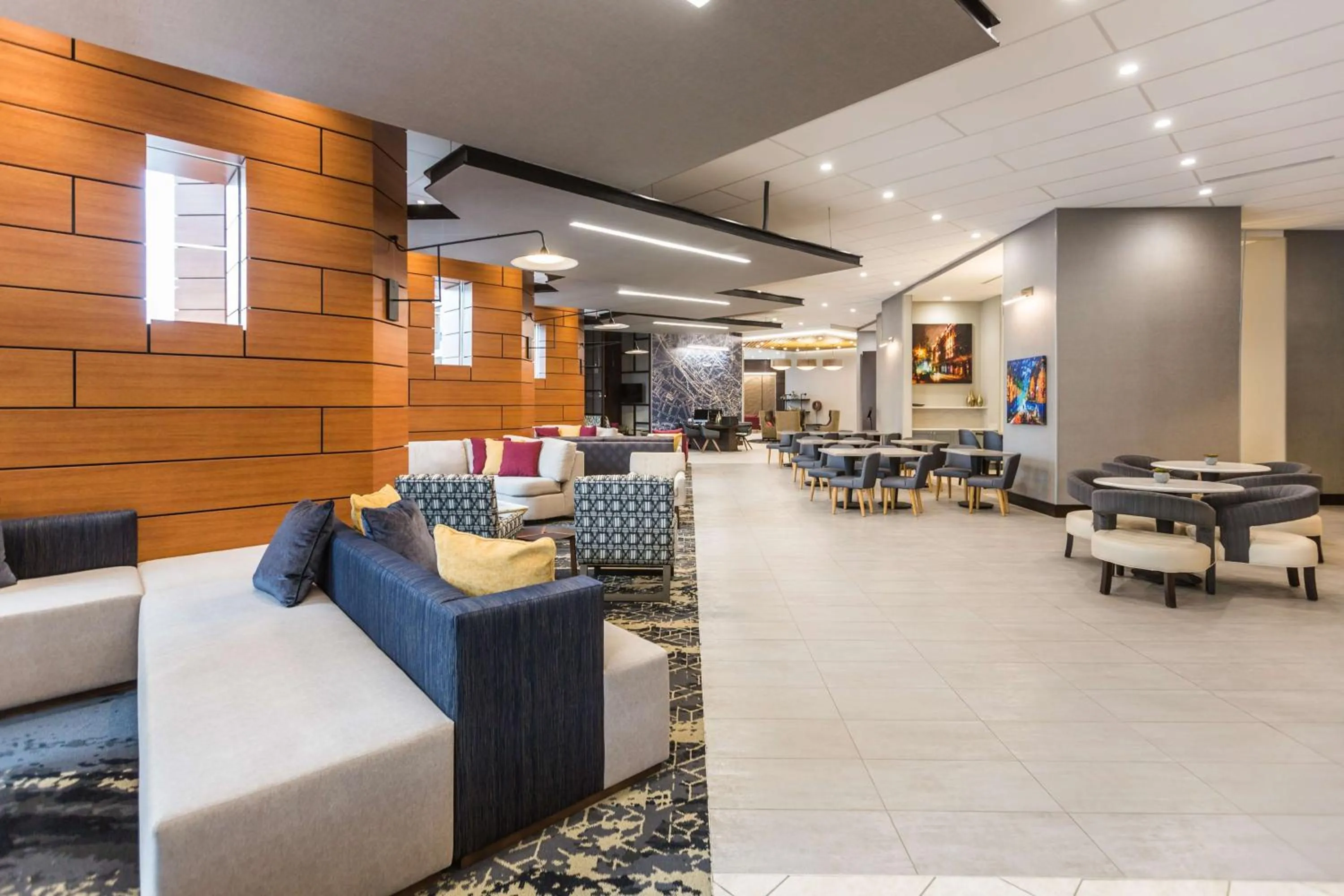 Lobby or reception in Hyatt Place Greenville Downtown
