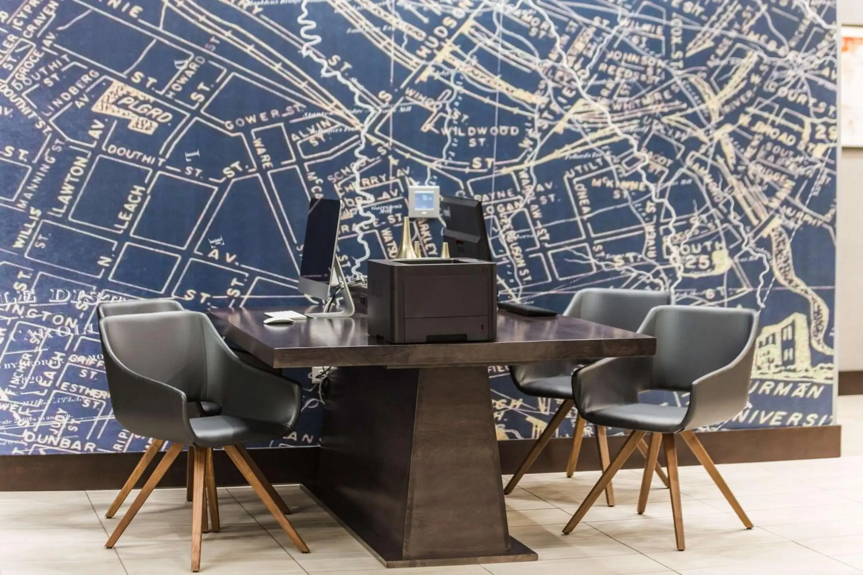 Lobby or reception in Hyatt Place Greenville Downtown Lobby or reception in Hyatt Place Greenville Downtown