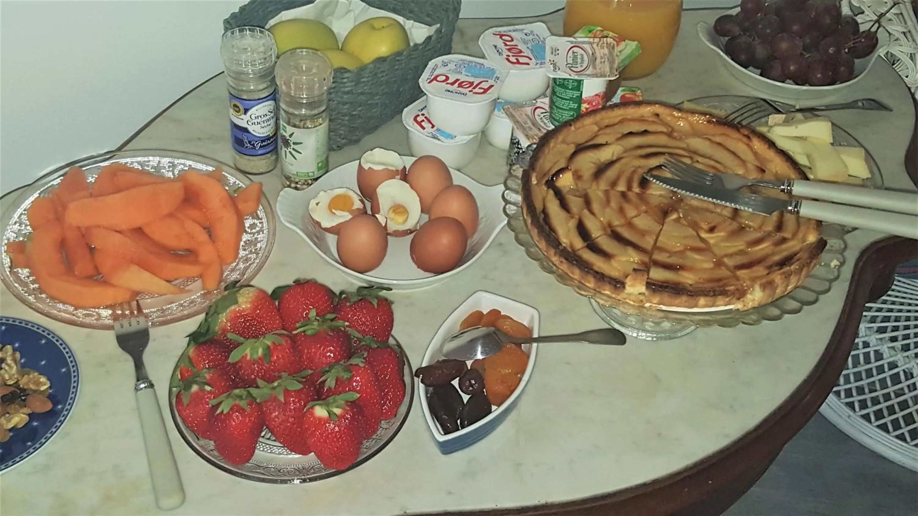 Breakfast in La Maison Blanche