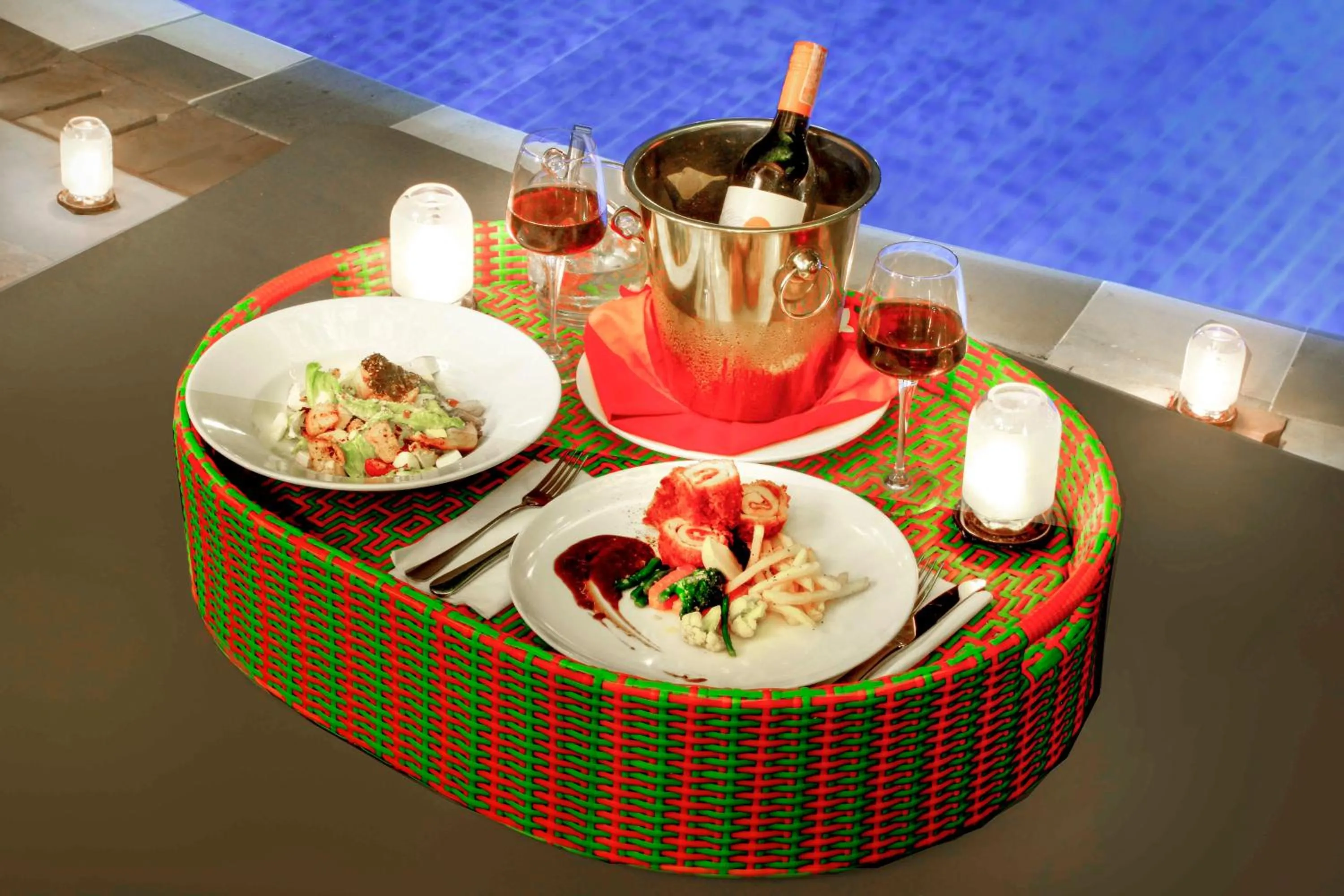 Dinner in Puri Raja Hotel