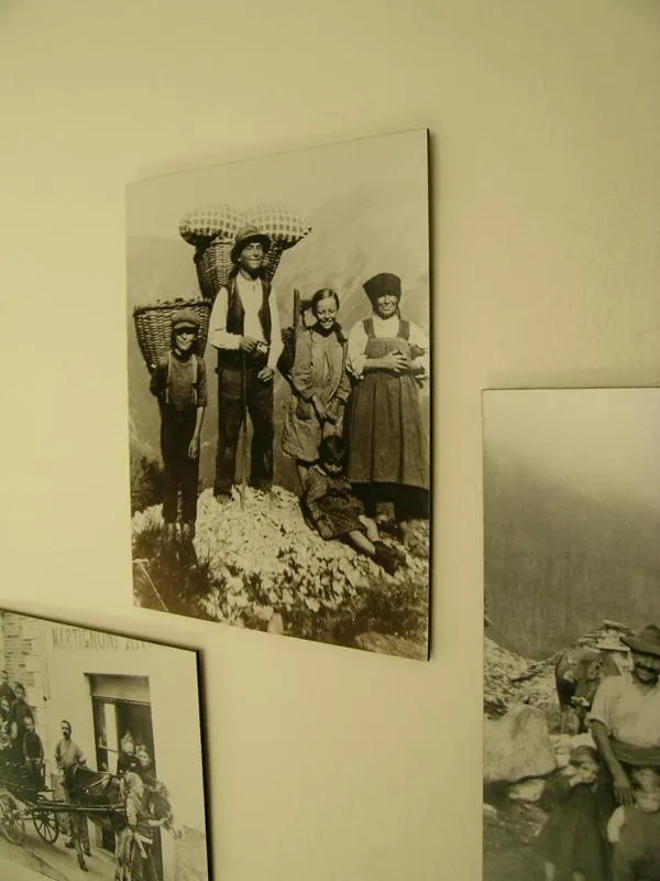 Decorative detail in Garni Rosa Delle Alpi