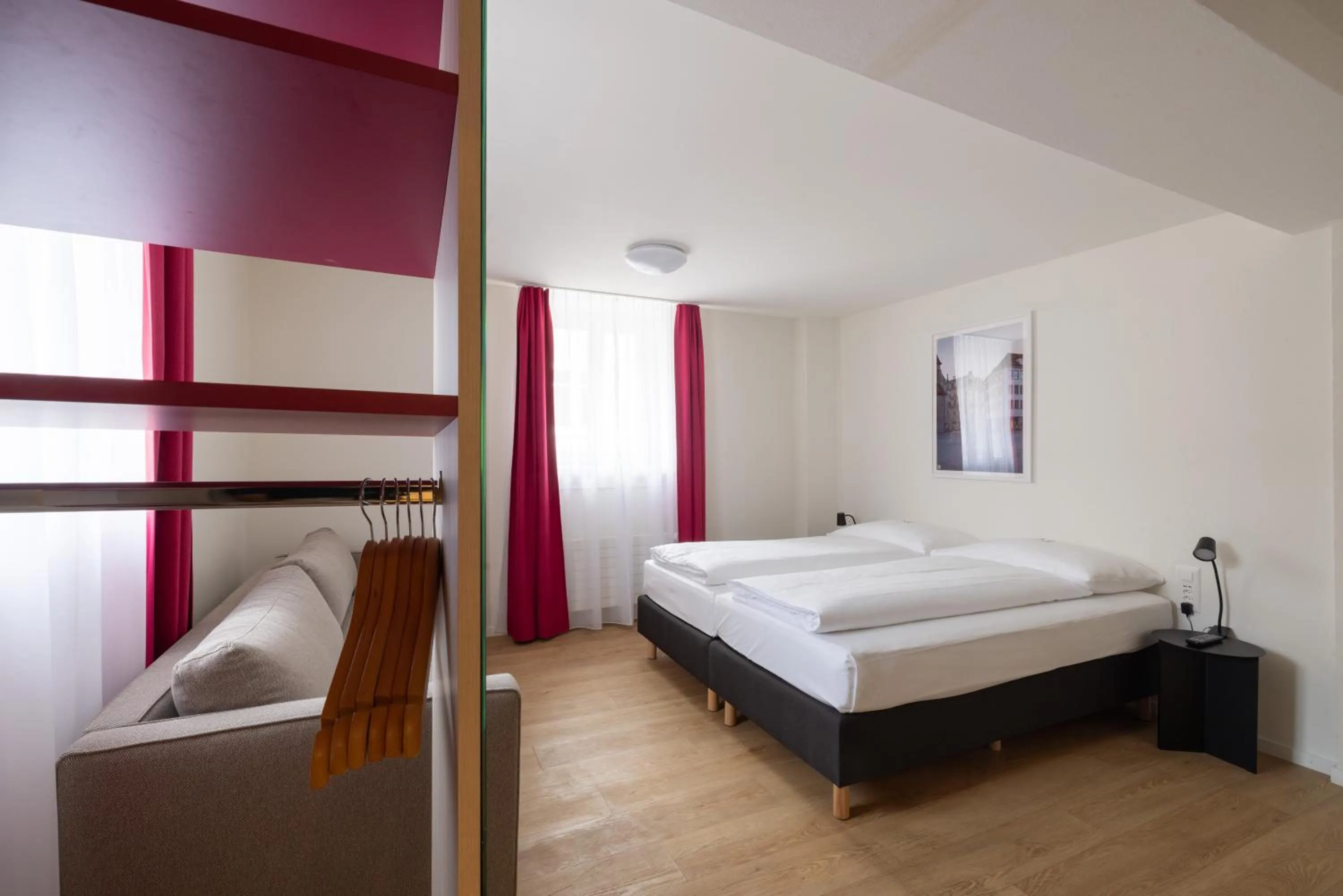 Bed in Fred Guest House Hauptbahnhof - Self Check-in