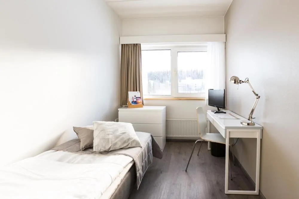 Photo of the whole room, Bed in Finlandia Hotel Alba