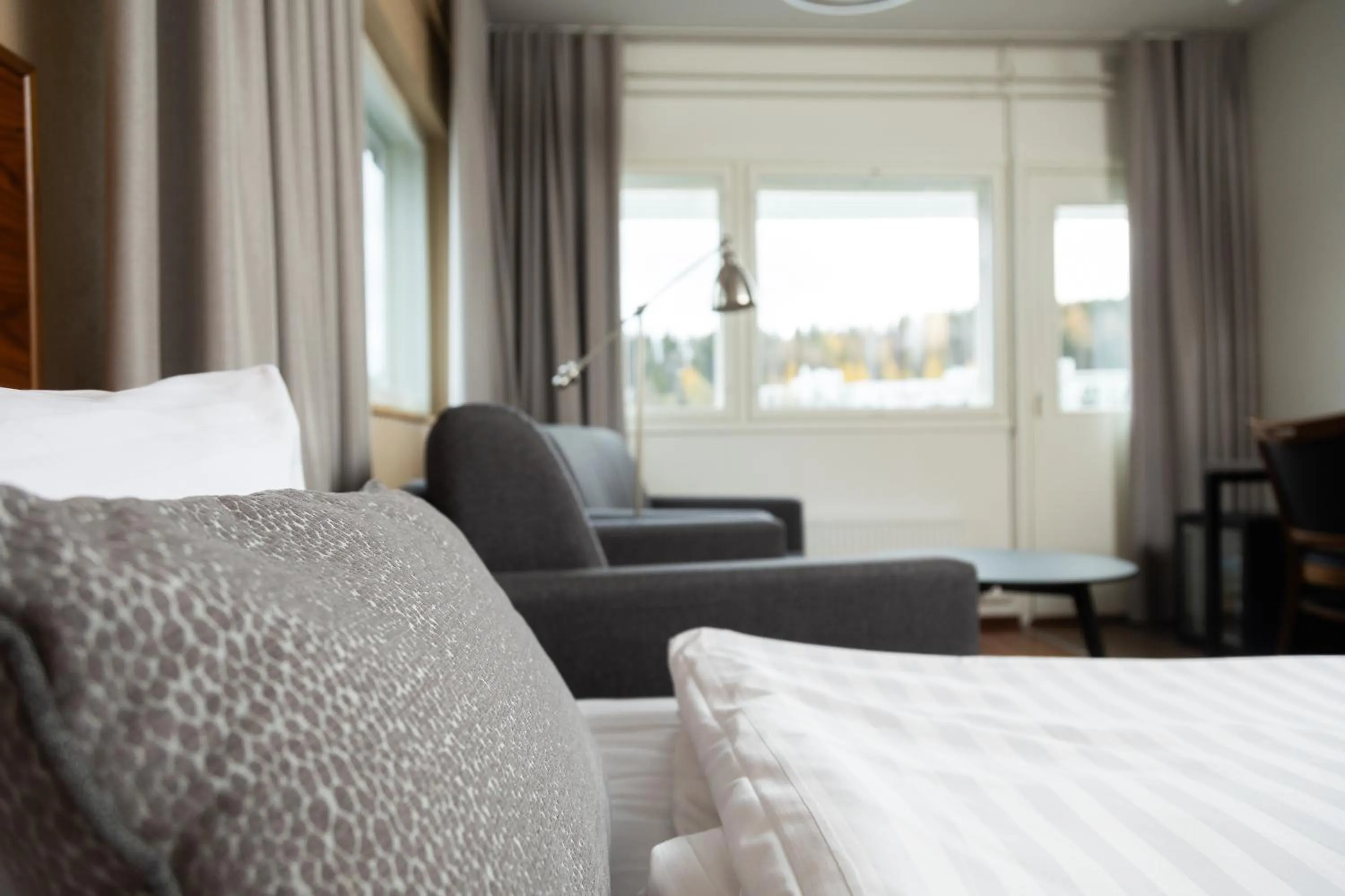 Bed in Finlandia Hotel Alba