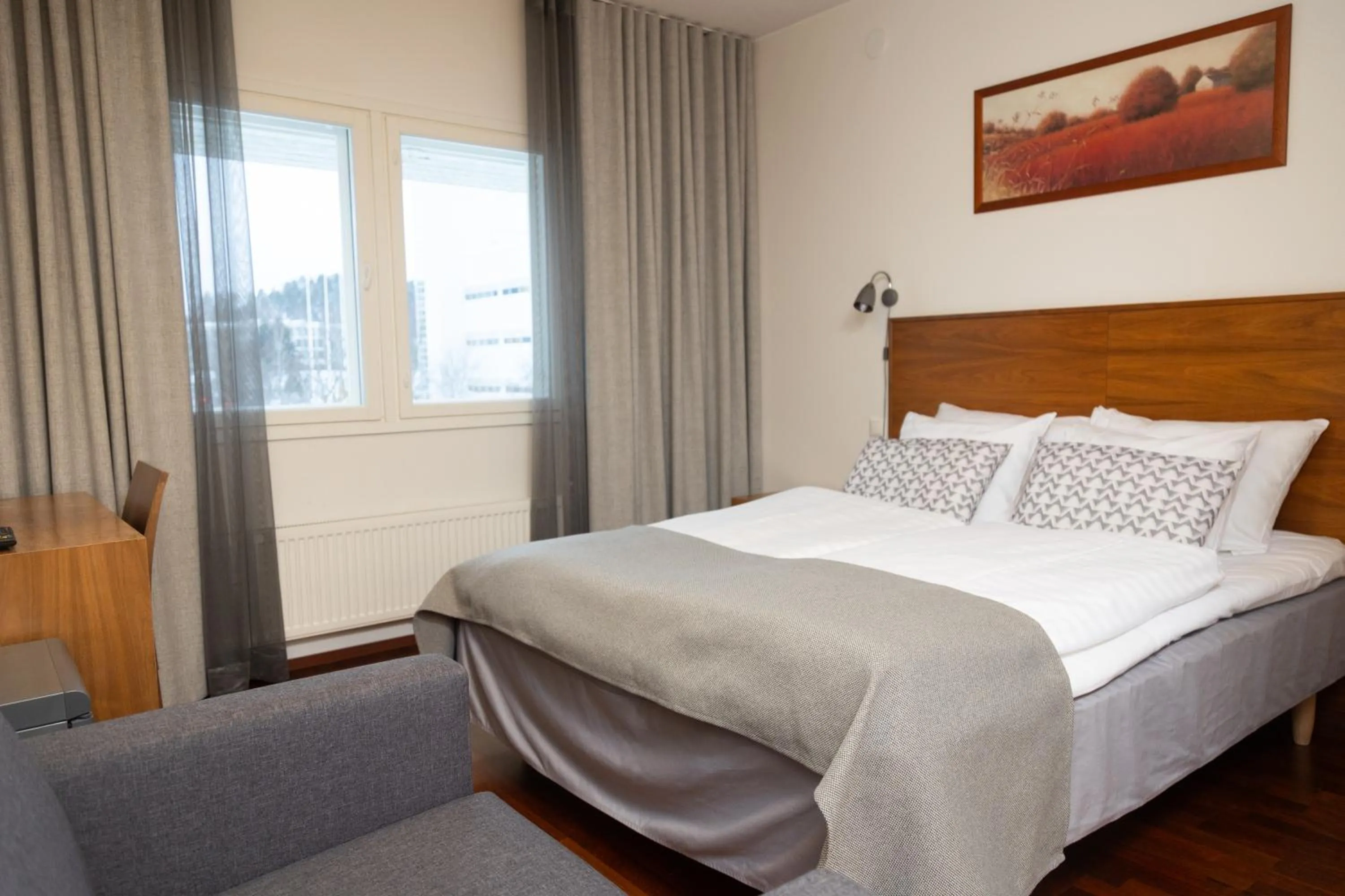 Bed in Finlandia Hotel Alba