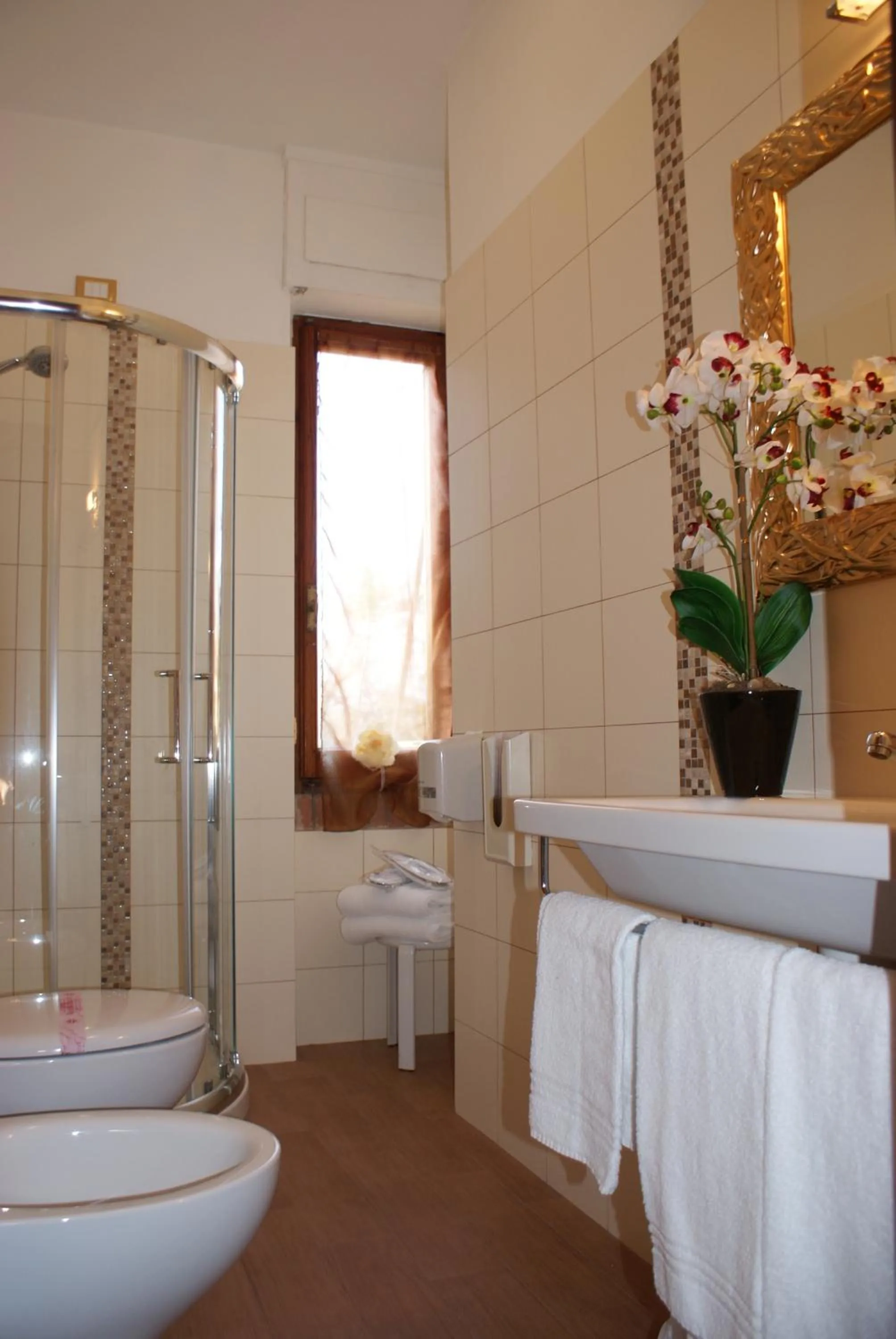 Bathroom in Hotel Michela