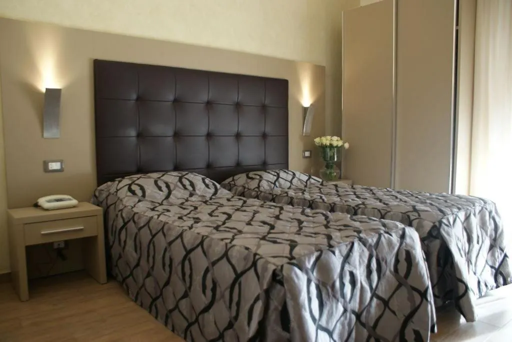 Bed in Hotel Michela