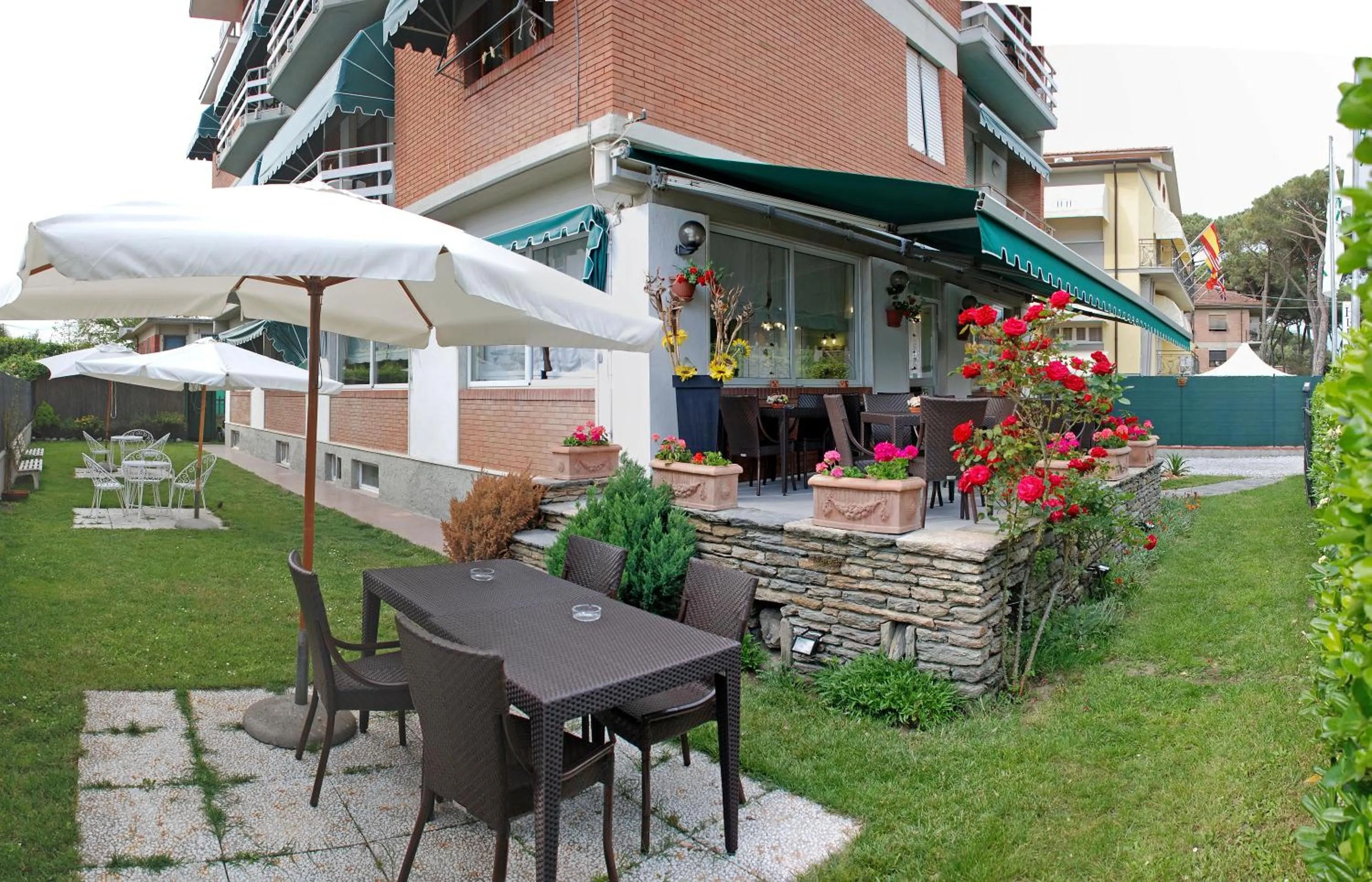 Patio in Hotel Michela