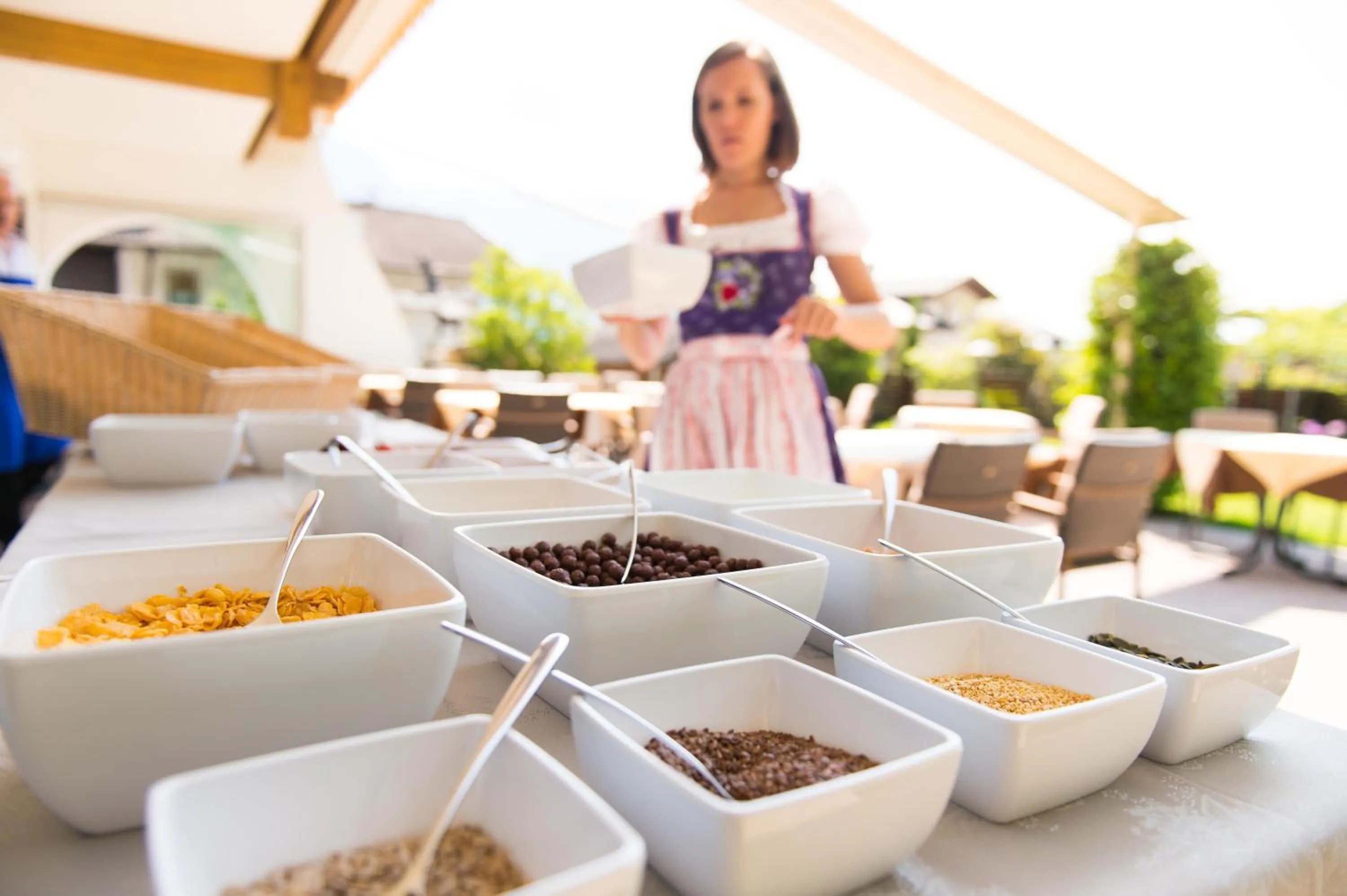 Food and drinks in Hotel Paradies