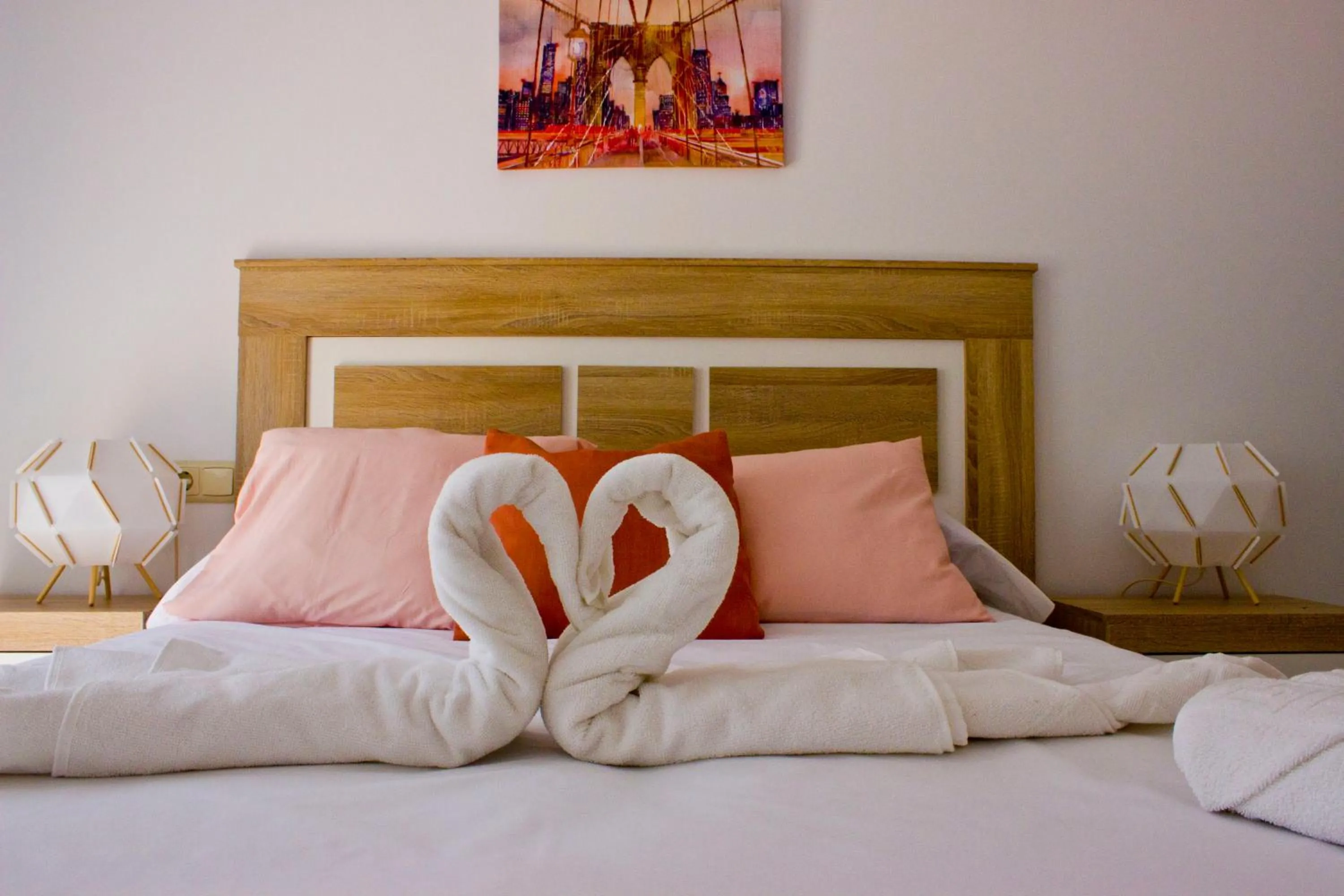 Bedroom, Bed in Seaview Fuengirola Apartment