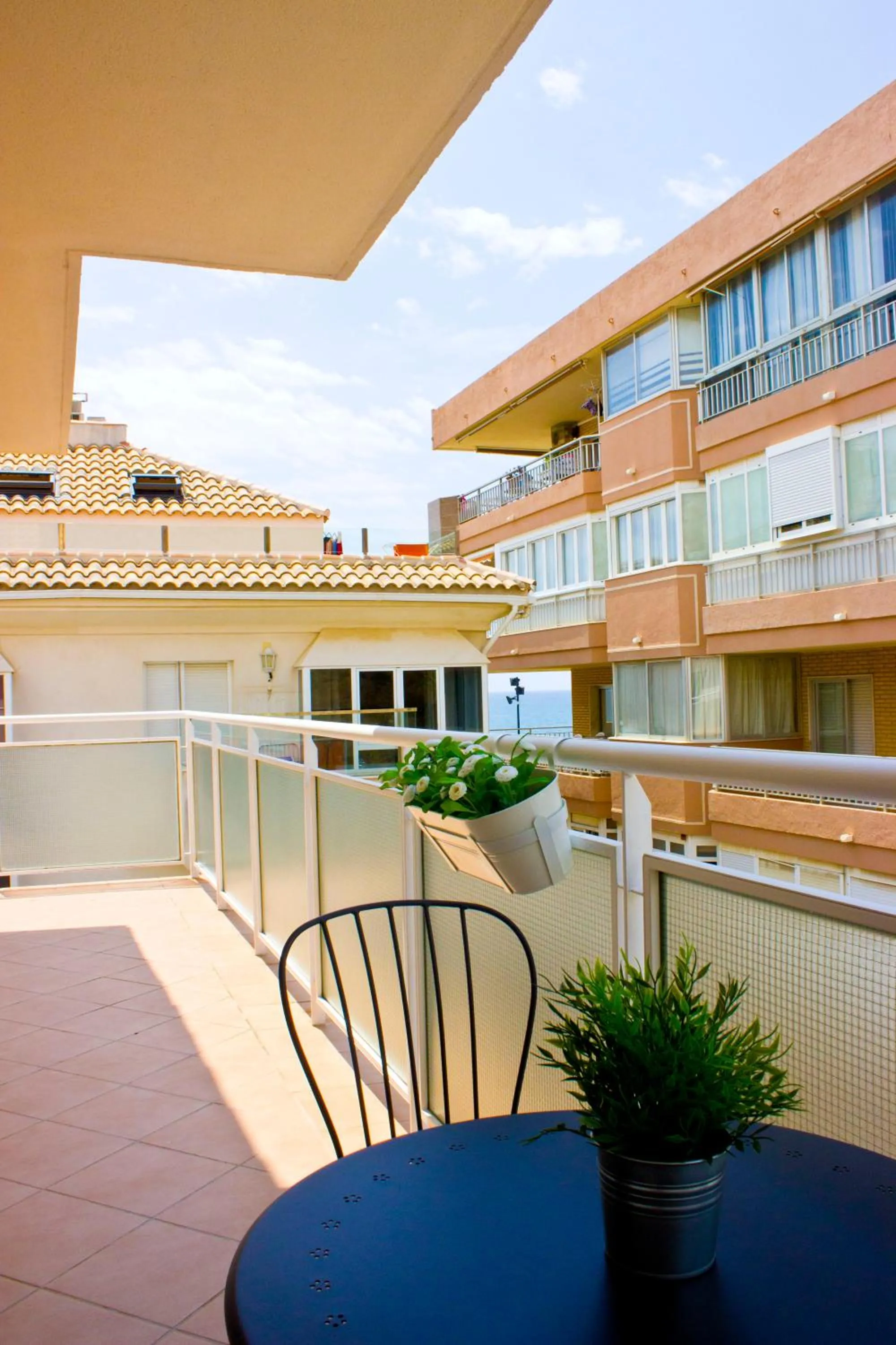 Balcony/Terrace in Seaview Fuengirola Apartment