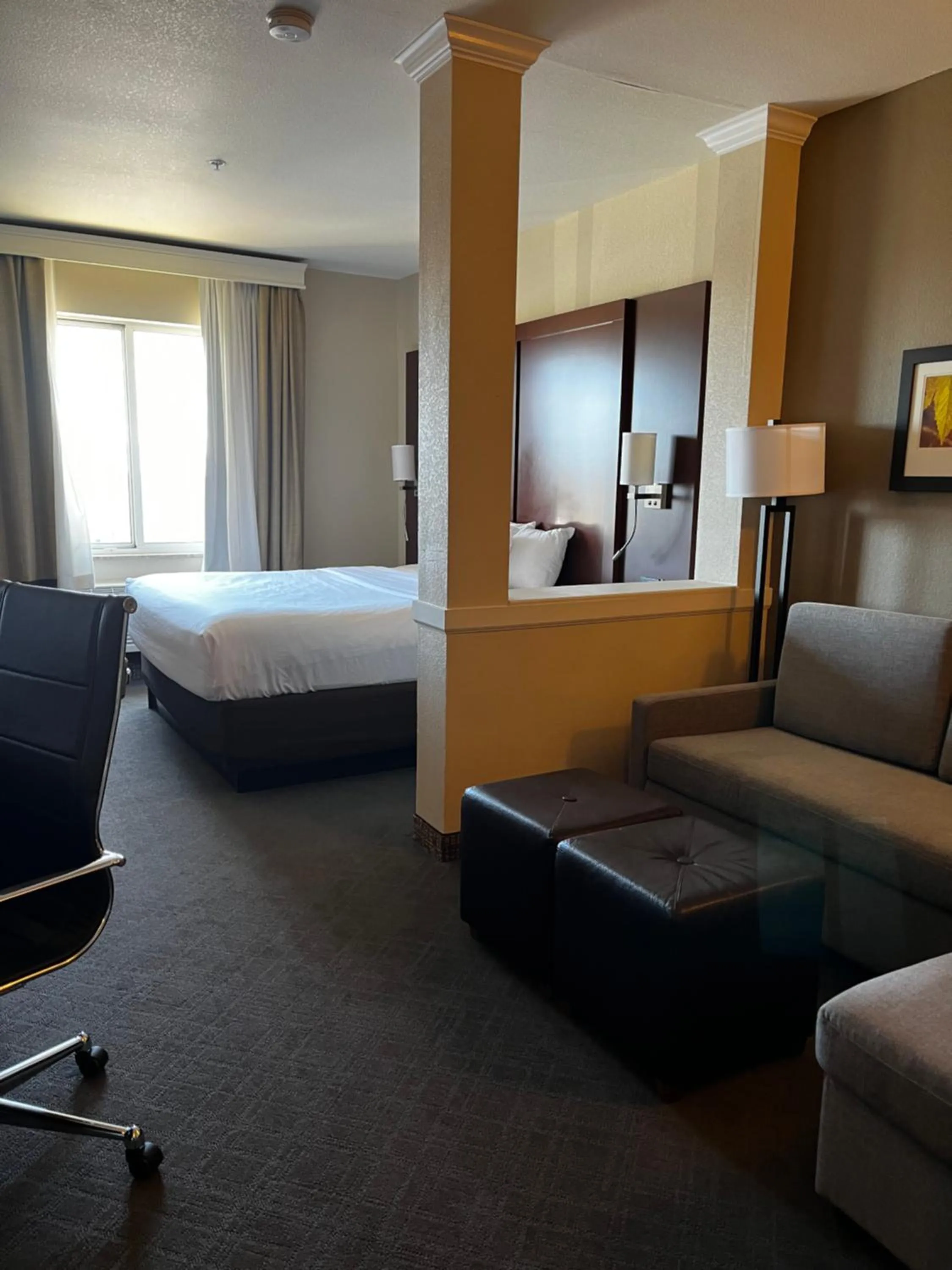 Bed in Comfort Suites Denver International Airport