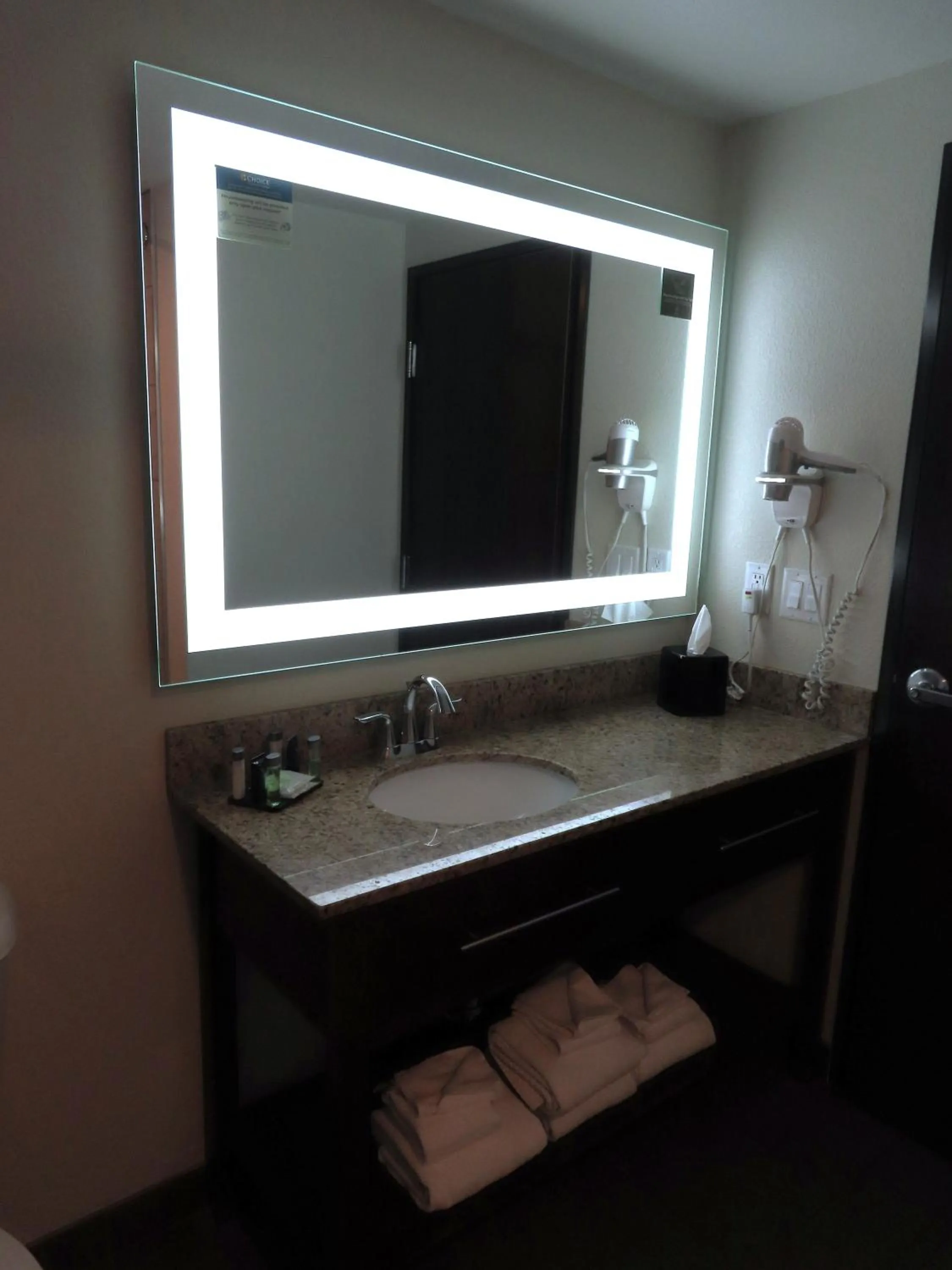 Bathroom in MainStay Suites Denver International Airport