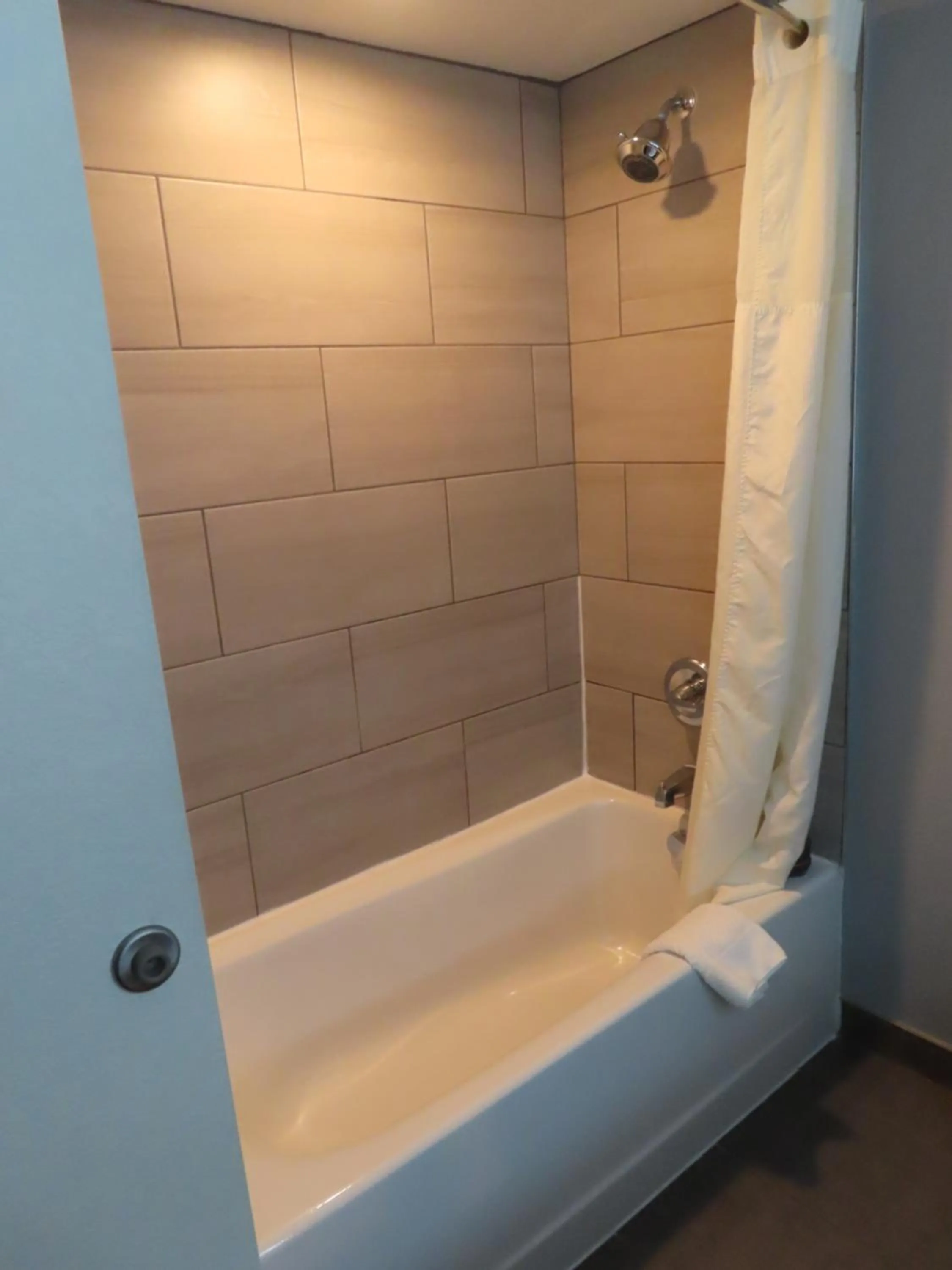 Shower in Sleep Inn & Suites Denver International Airport