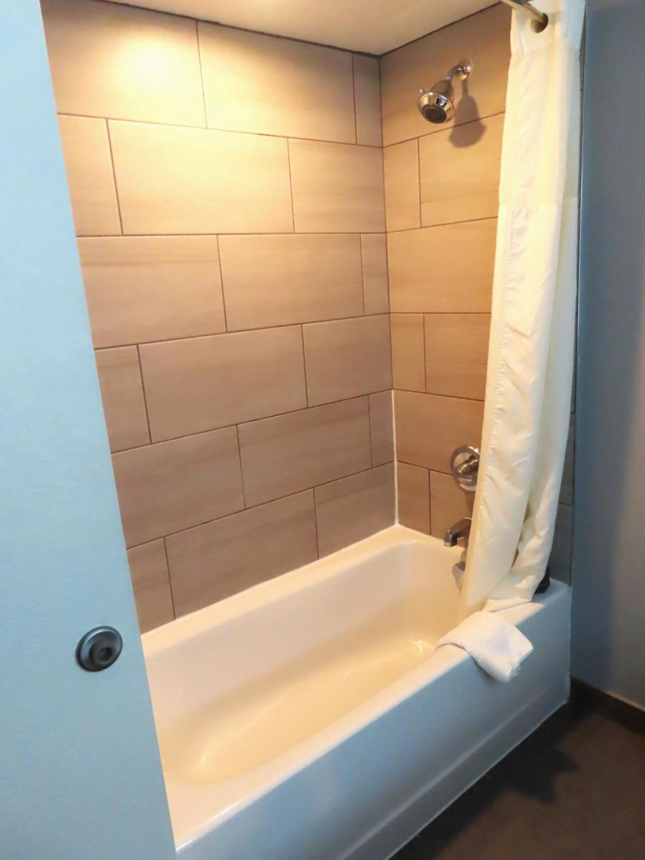 Shower in Sleep Inn & Suites Denver International Airport