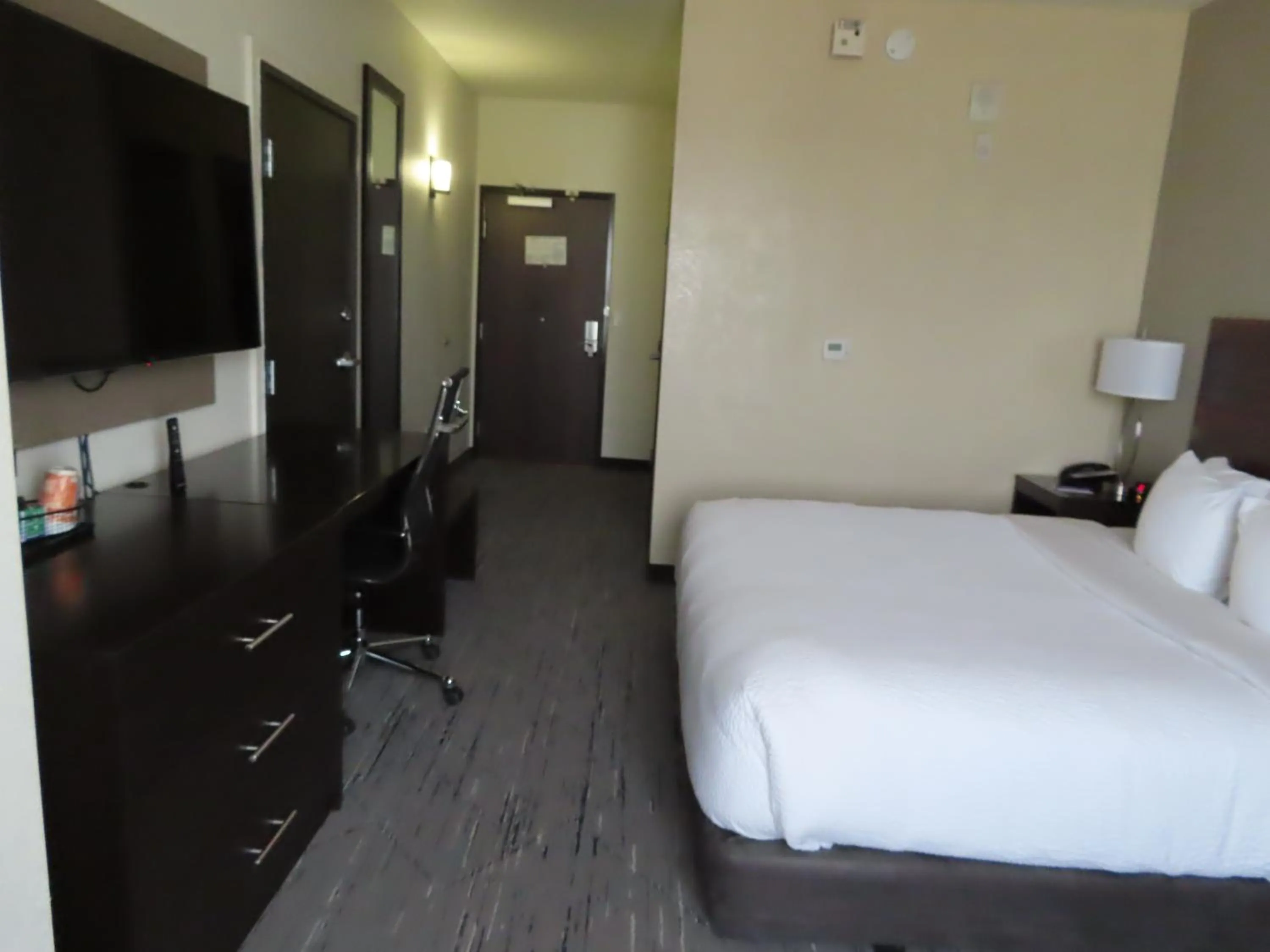 Bed in Sleep Inn & Suites Denver International Airport