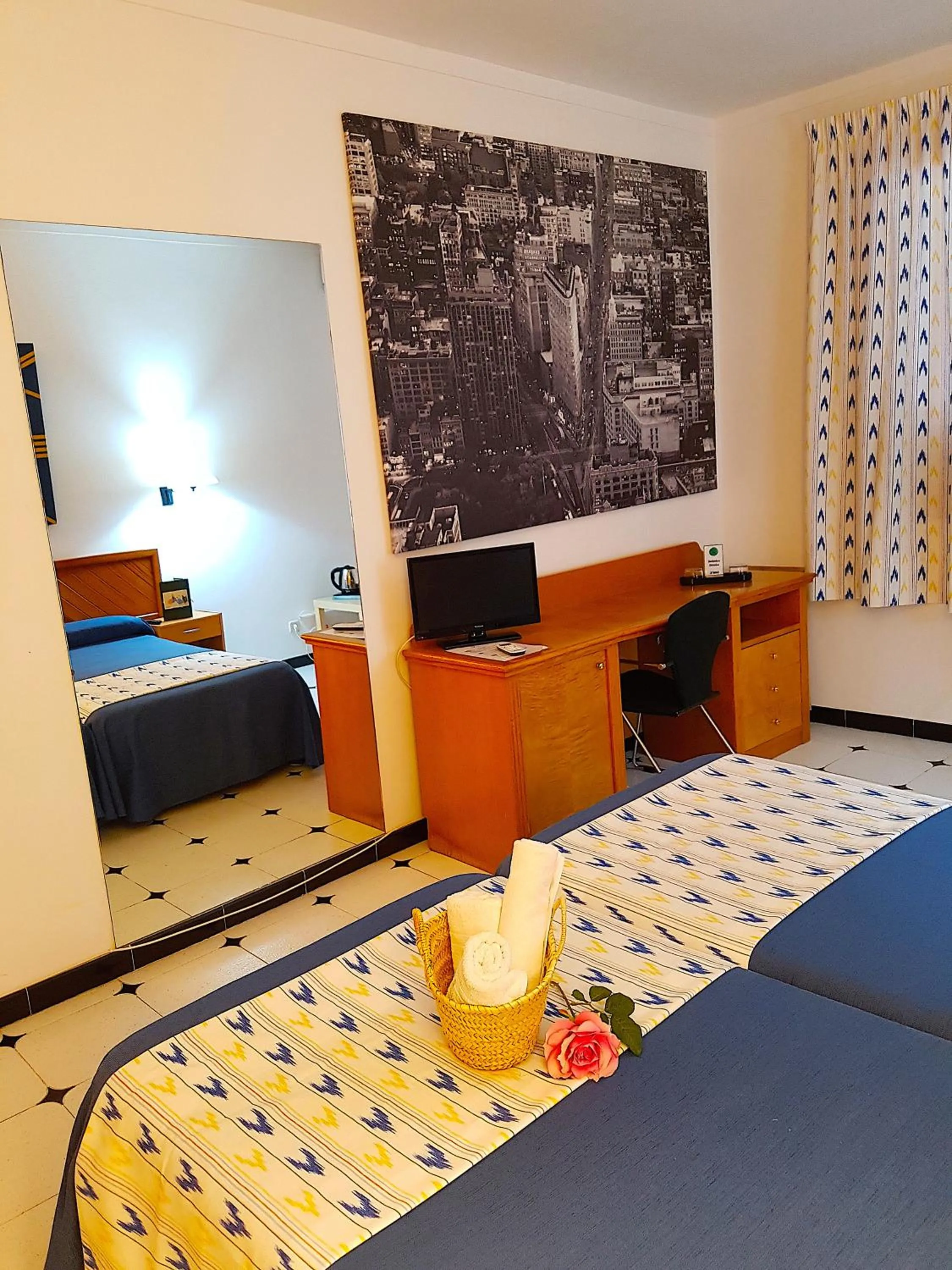 Bed in Hostal Ca'n Tiu