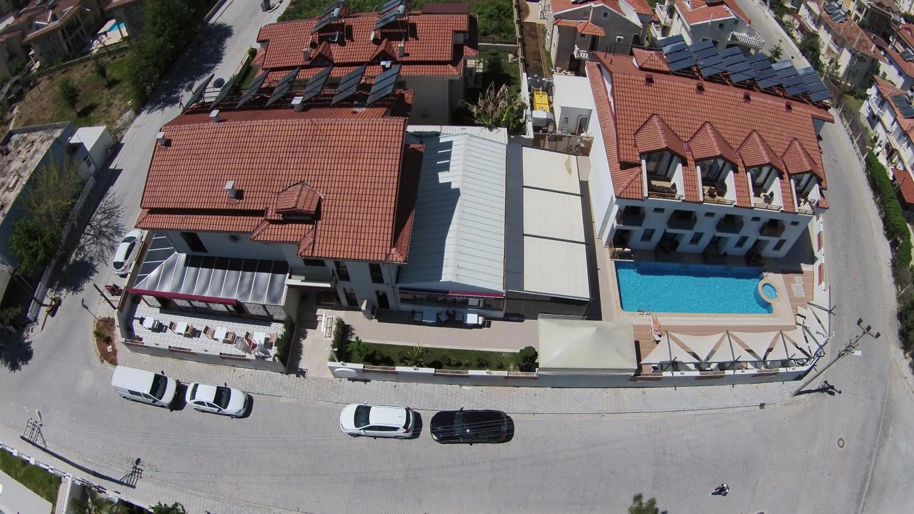 Off site in Blueberry Boutique Hotel