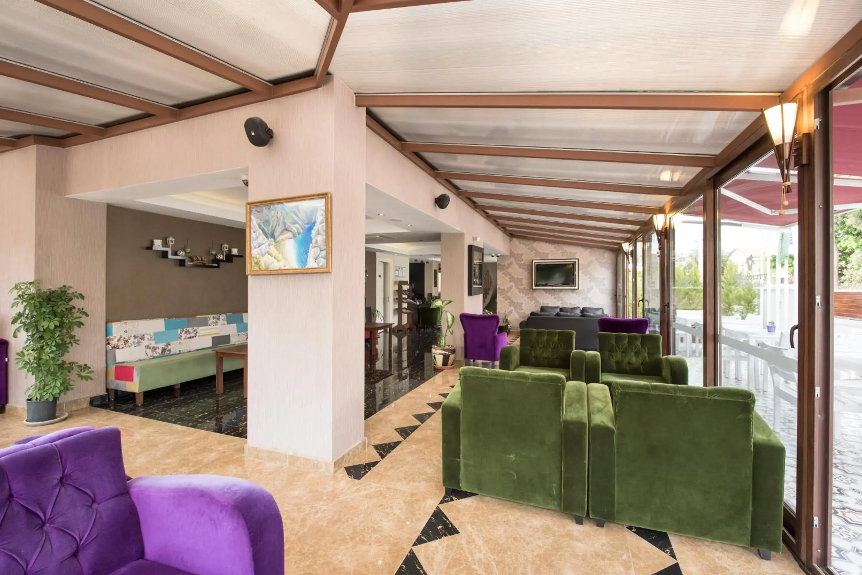 Lobby or reception in Blueberry Boutique Hotel Lobby or reception in Blueberry Boutique Hotel