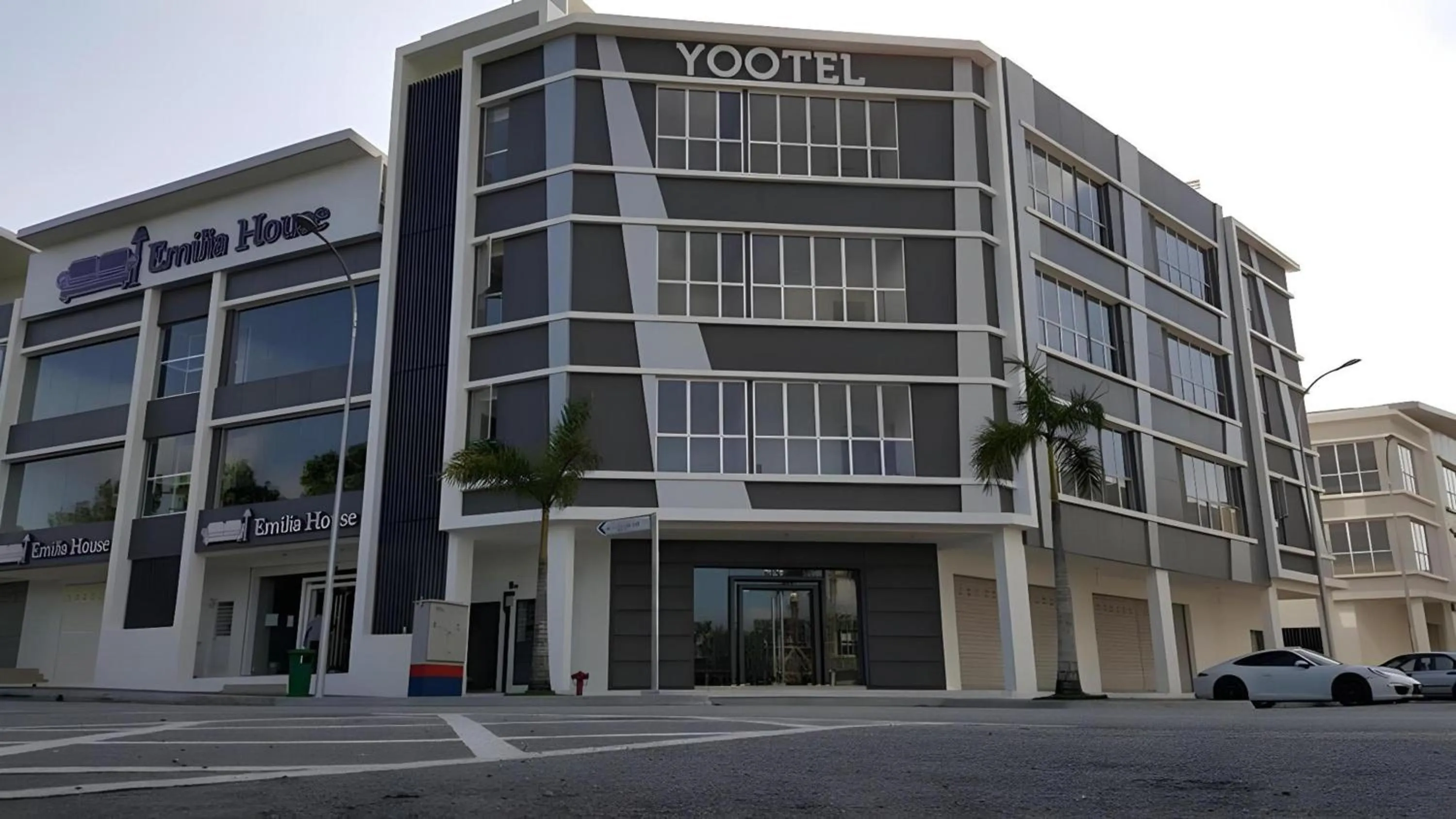 Property building in Yootel Boutique Hotel