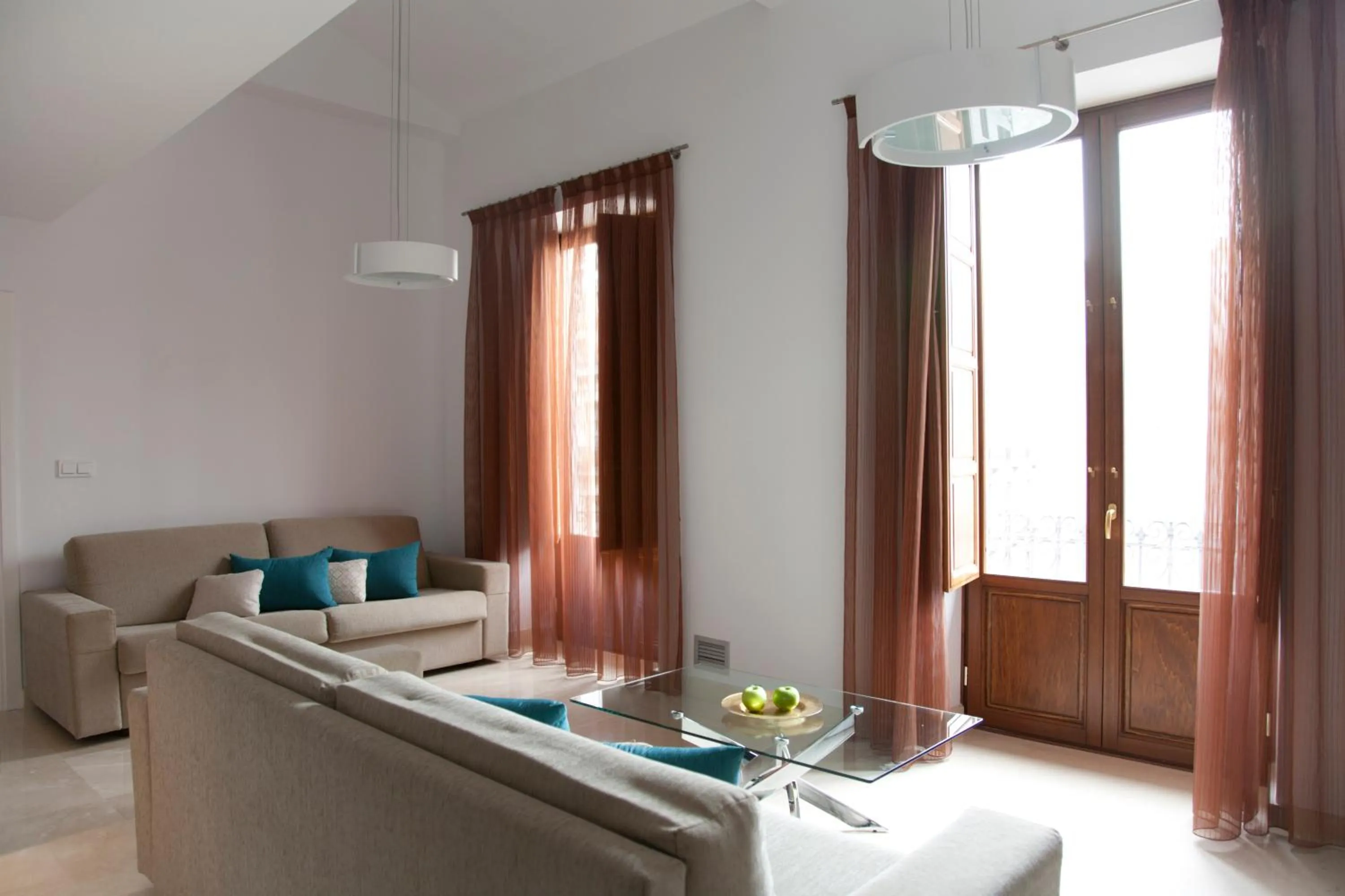 Living room in BiBo Suites Gran Vía