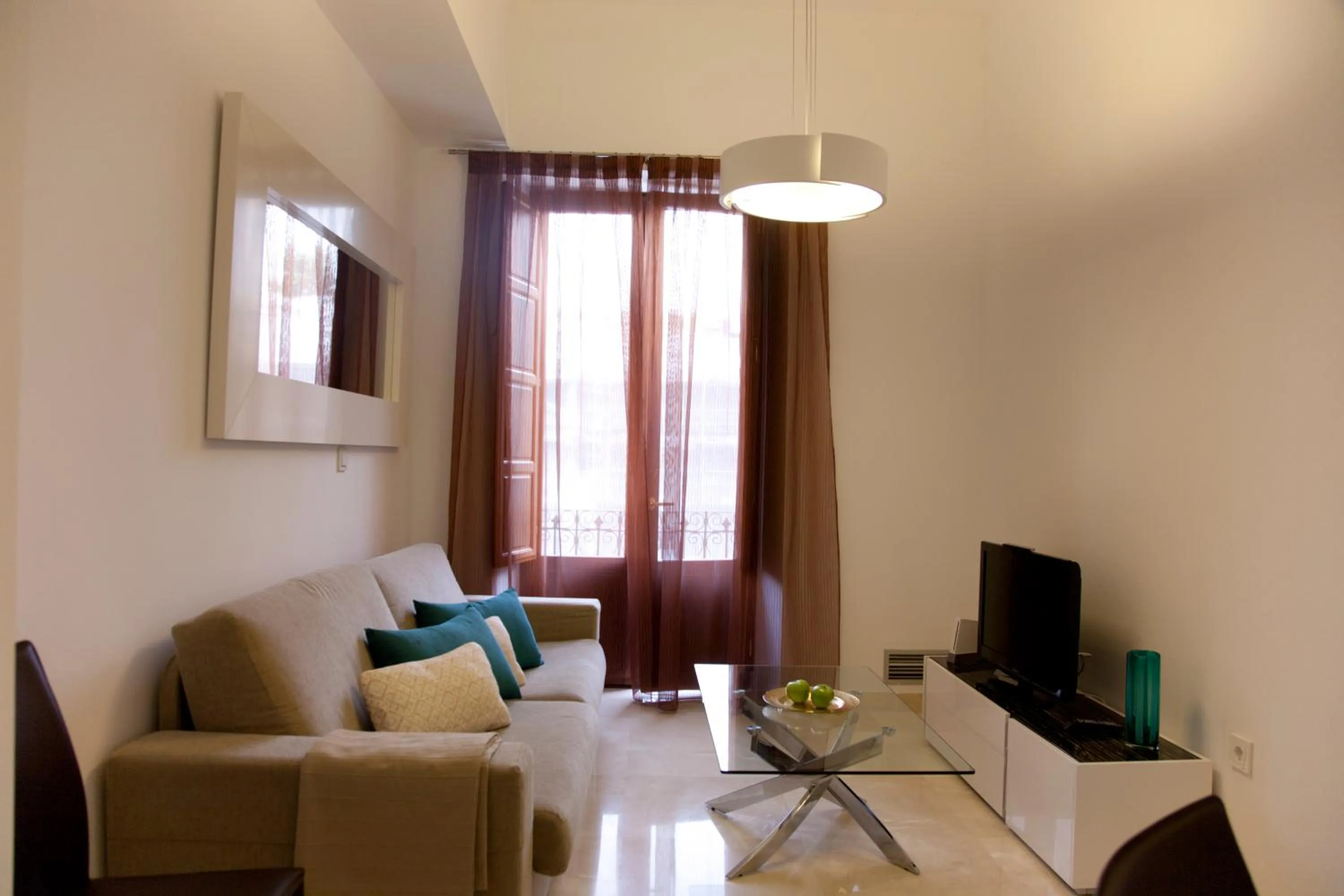 Living room in BiBo Suites Gran Vía