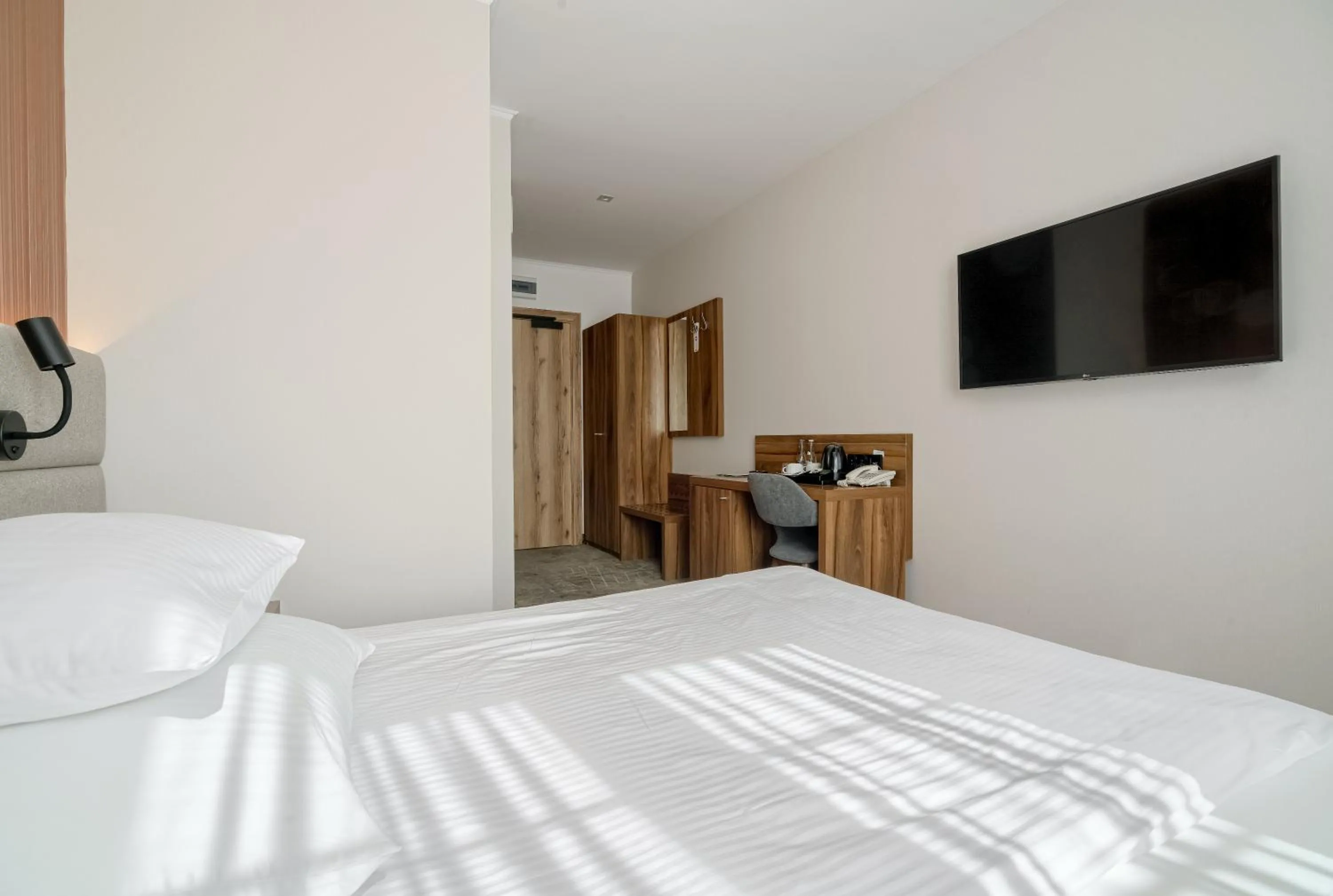 Bed in Hotel Antoni