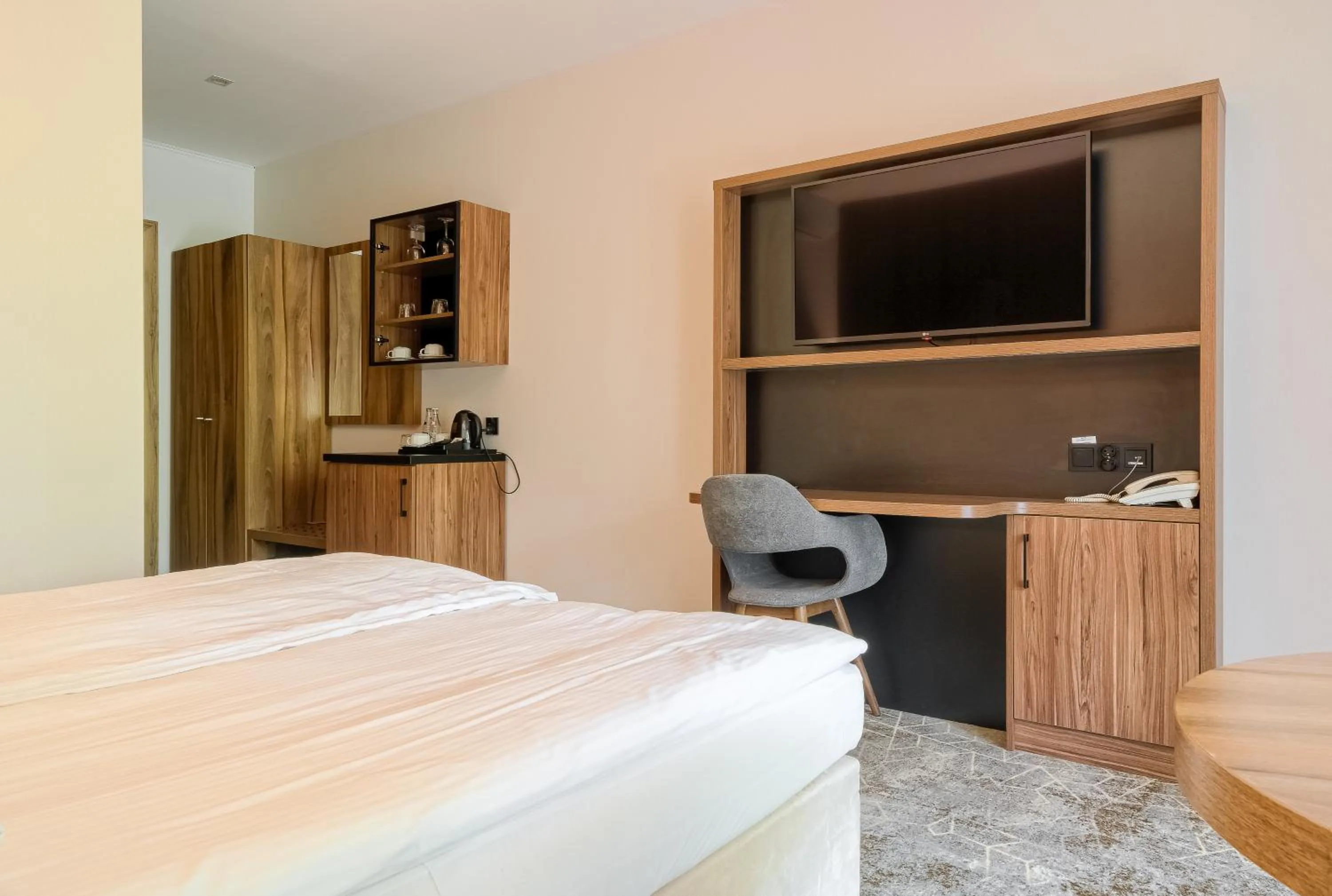 Bed in Hotel Antoni