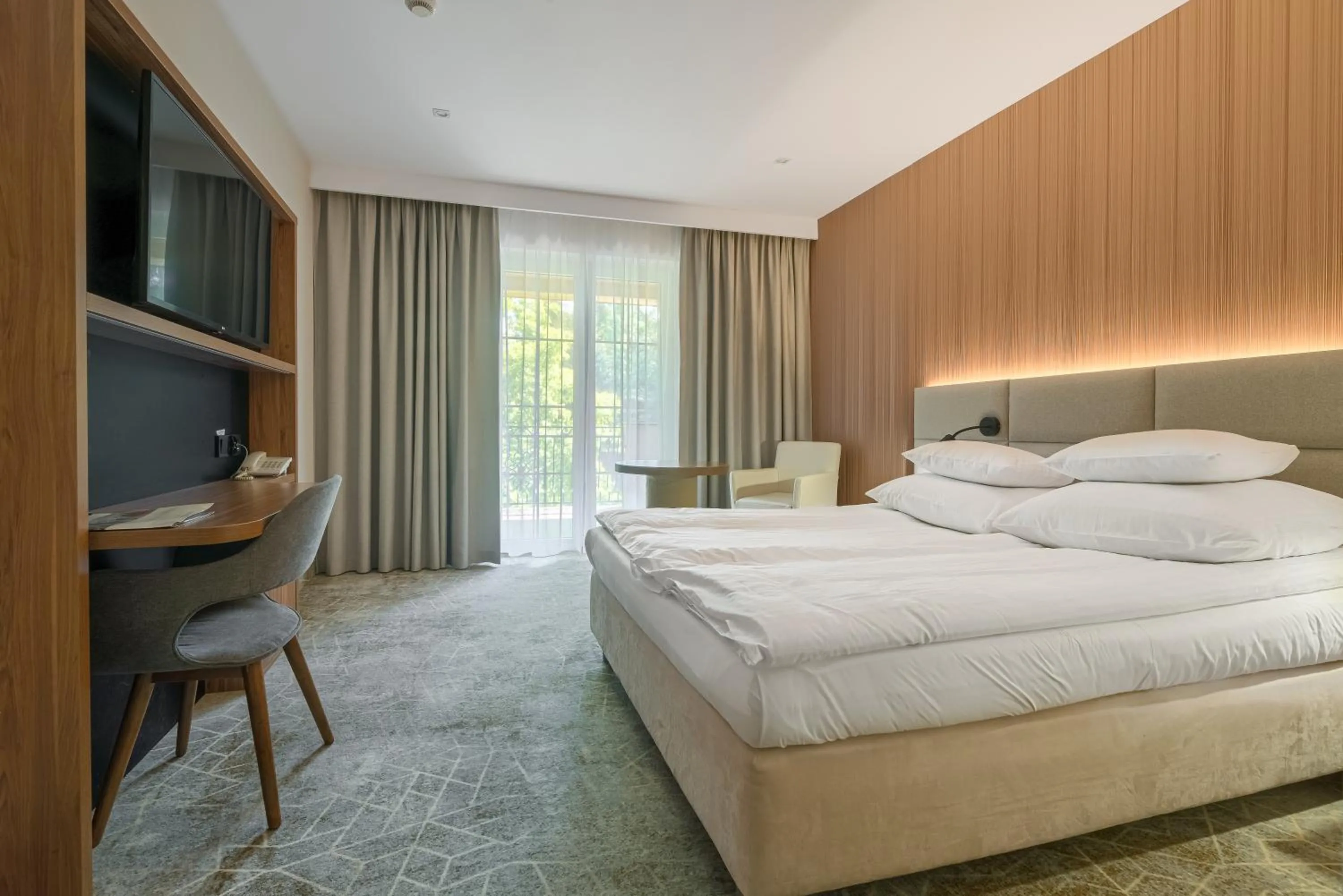 Bed in Hotel Antoni
