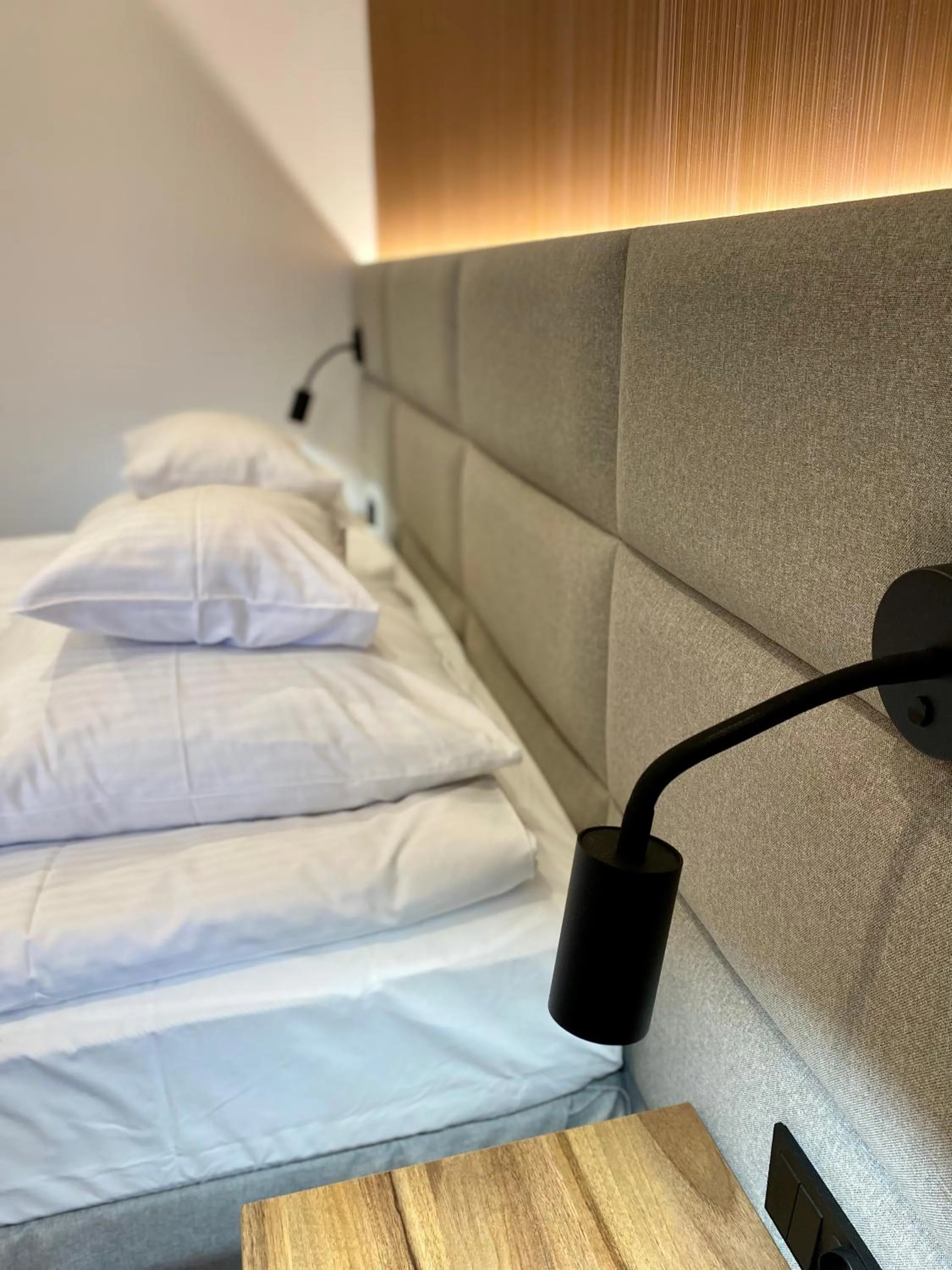 Bed in Hotel Antoni