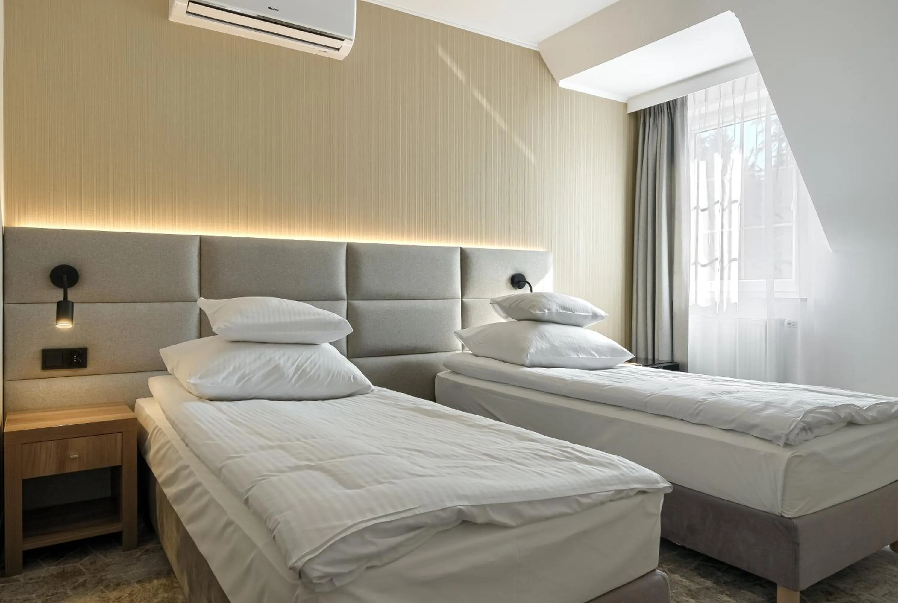 Bed in Hotel Antoni