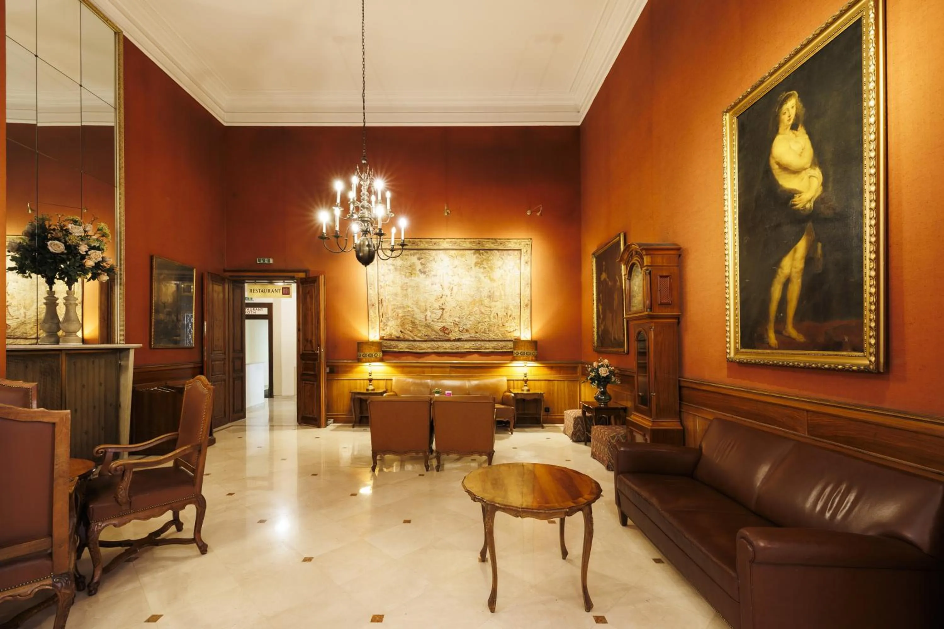 Lobby or reception in Hotel Regina