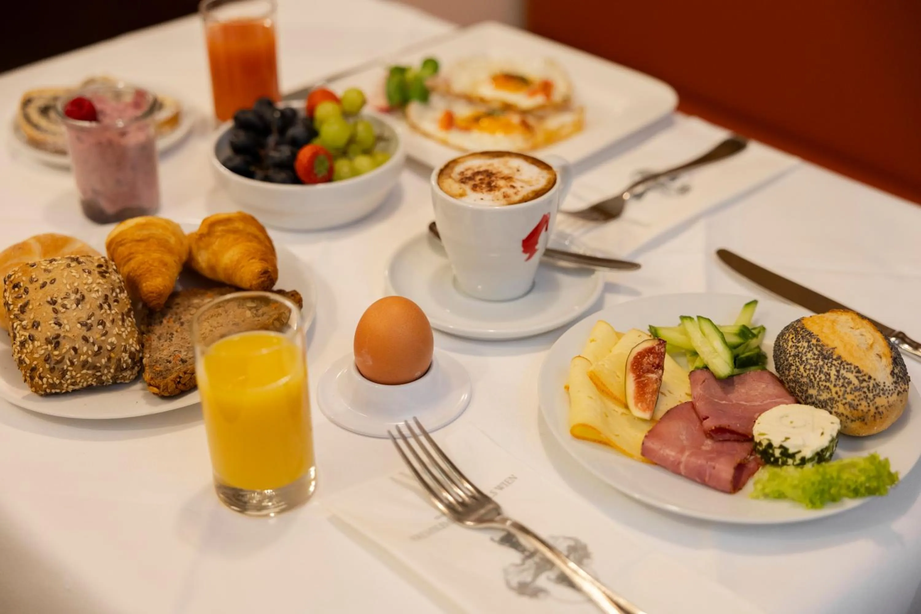 Breakfast in Graben Hotel