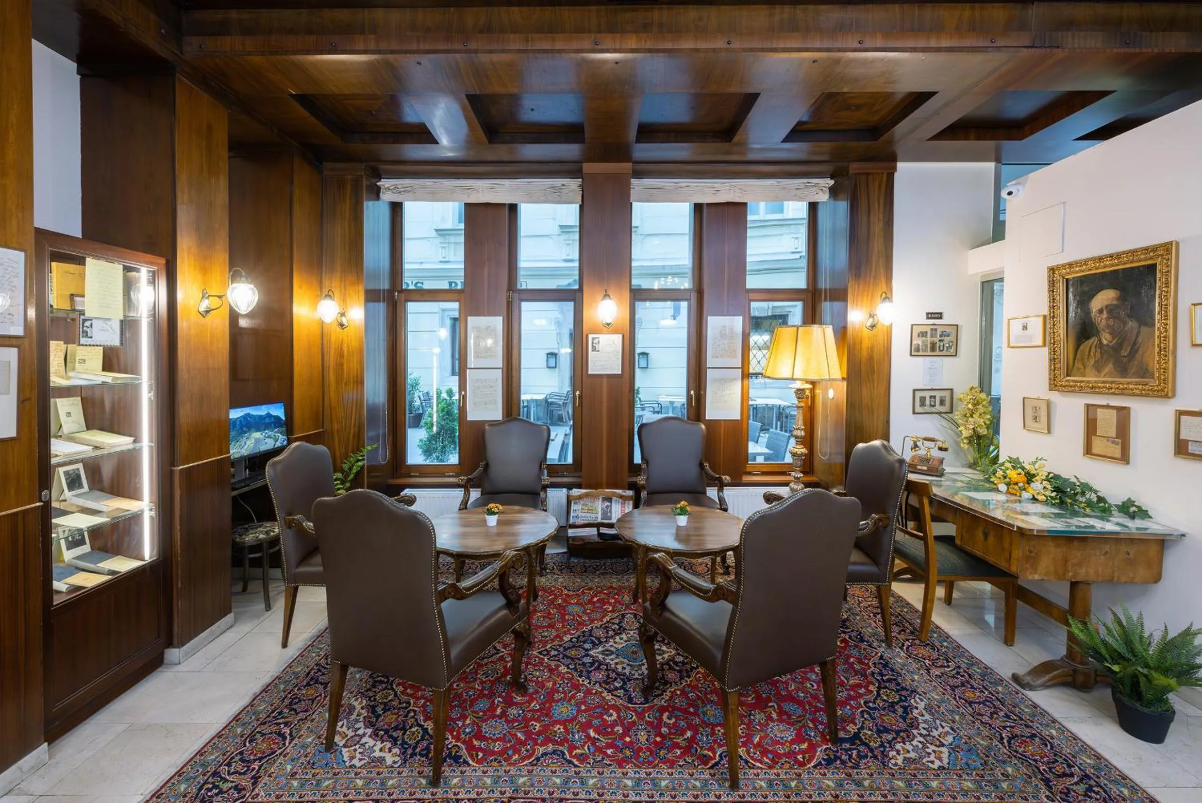 Lobby or reception in Graben Hotel