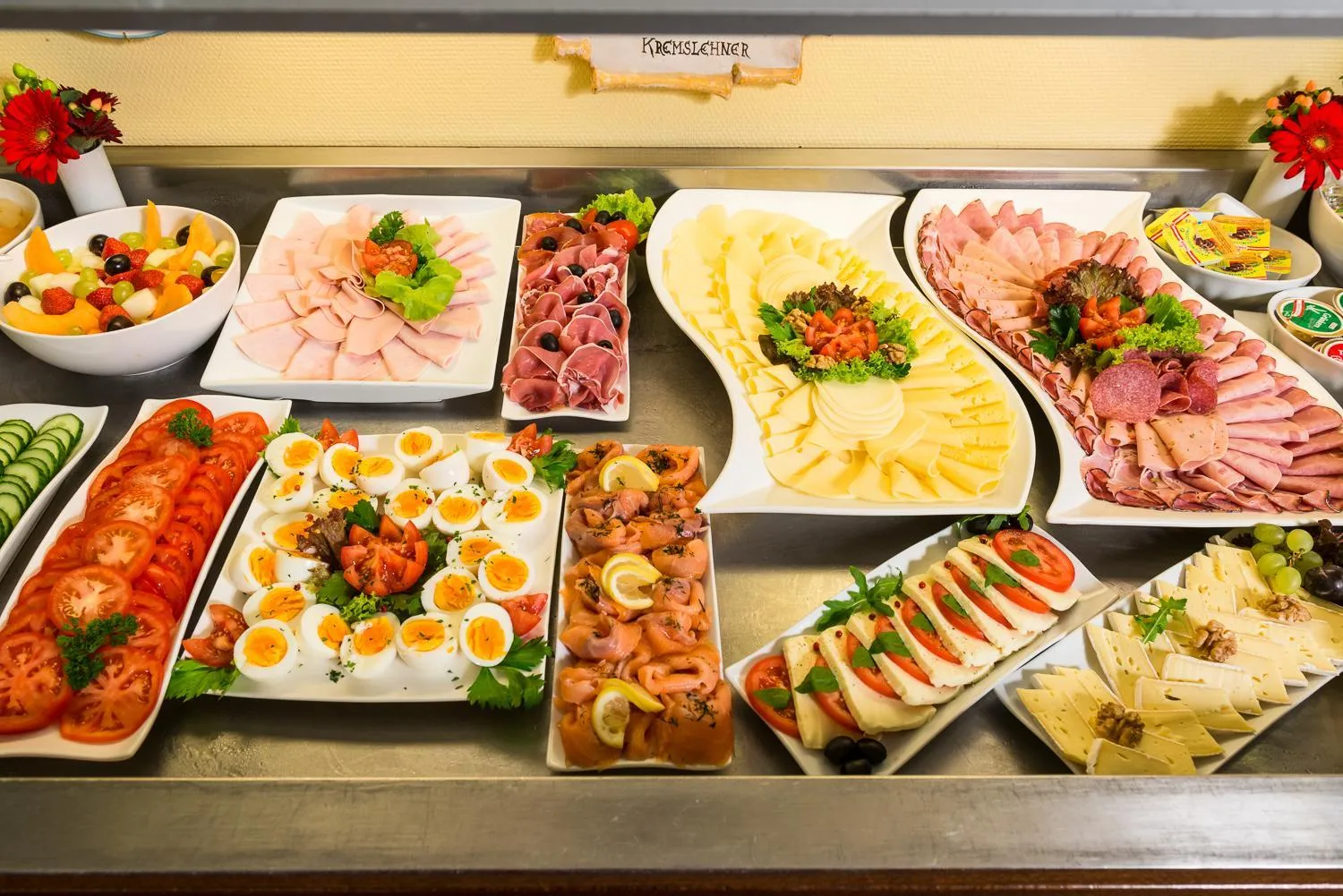 Buffet breakfast in Graben Hotel