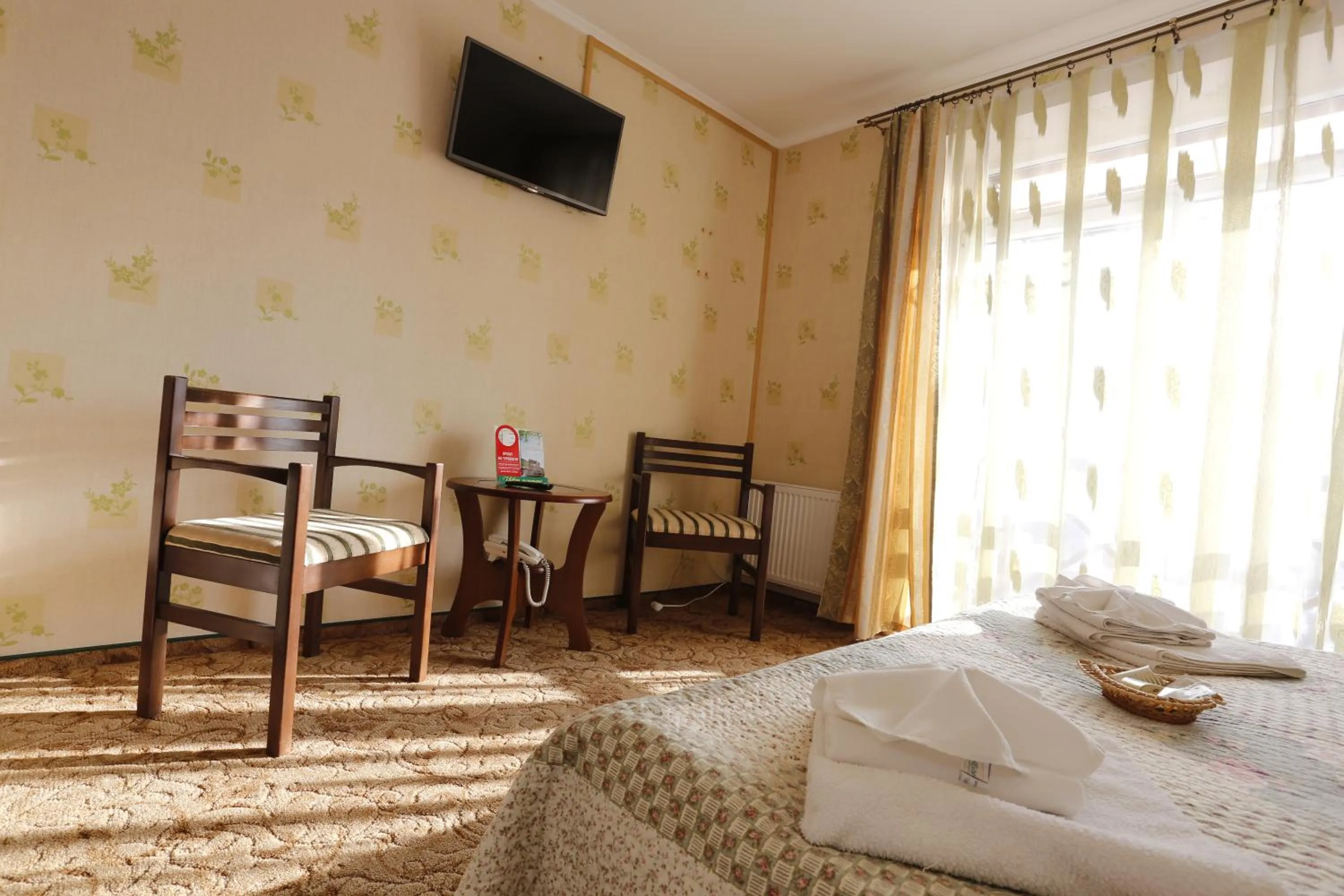 Balcony/Terrace, Bed in Tsvit Paporoti
