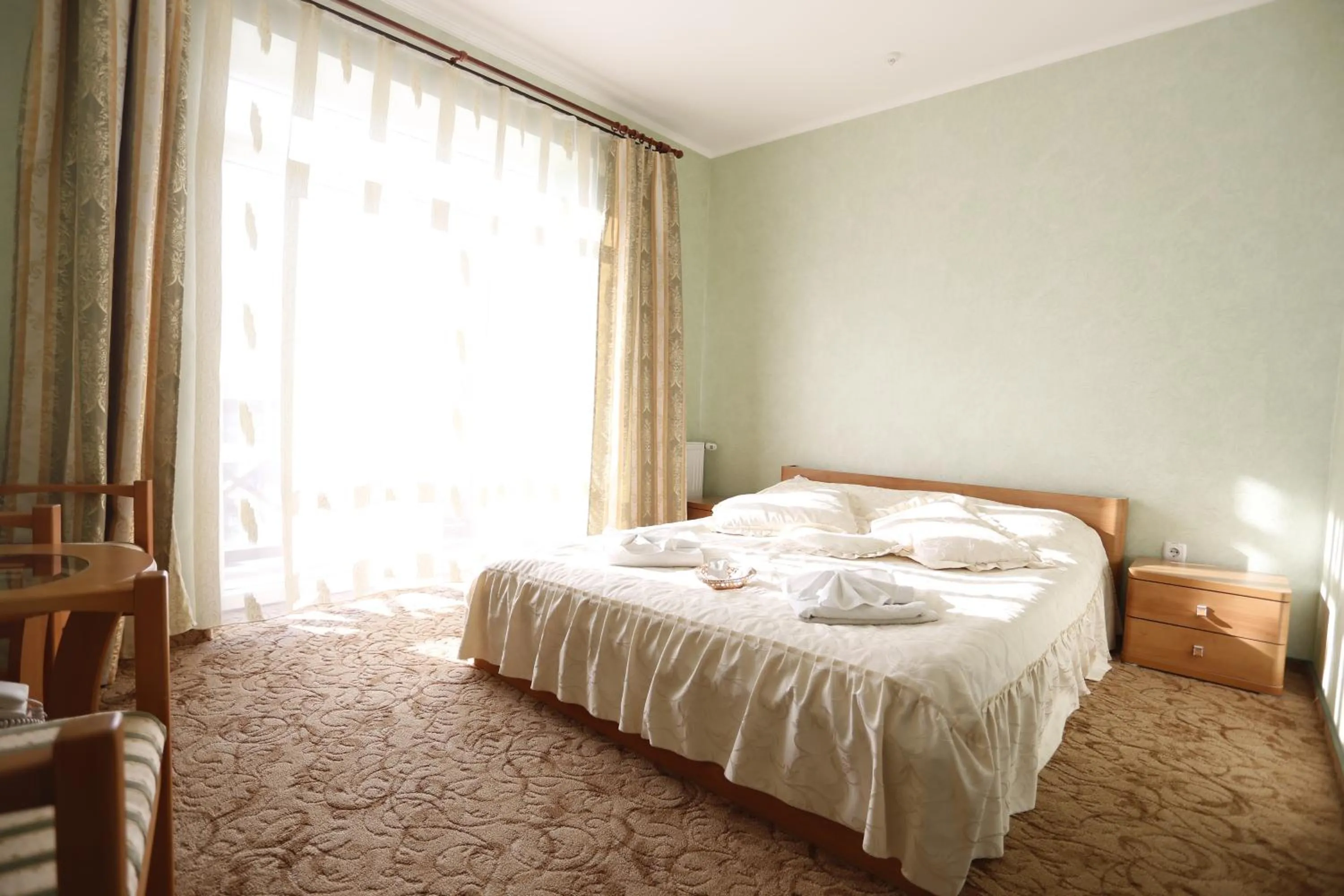 Balcony/Terrace, Bed in Tsvit Paporoti