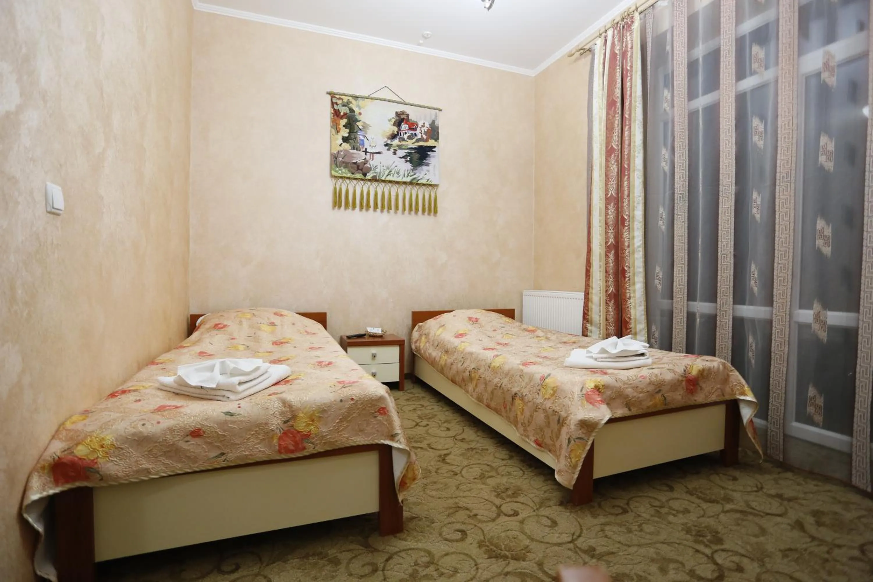 Balcony/Terrace, Bed in Tsvit Paporoti