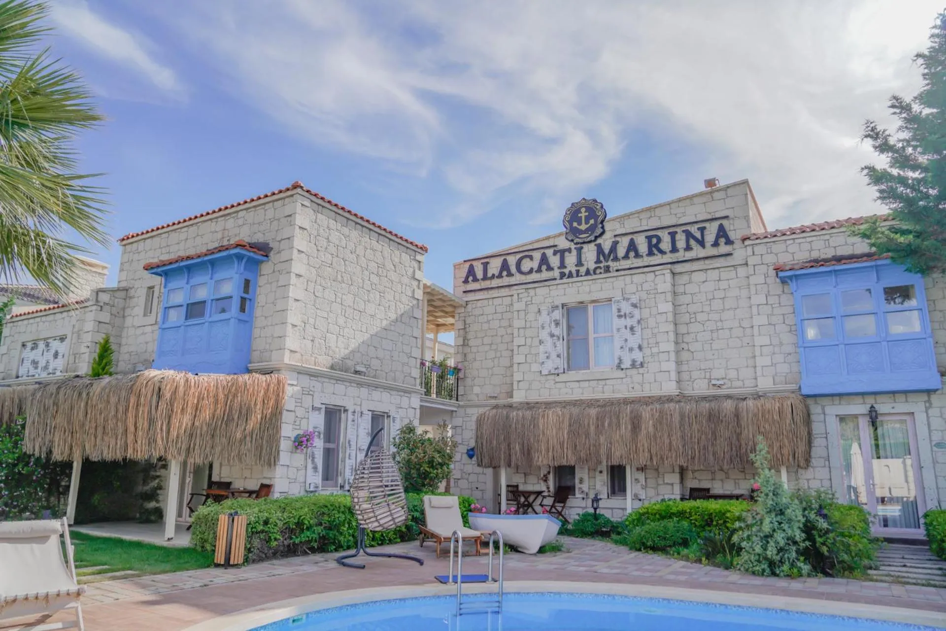 Property building in Alacati Marina Palace