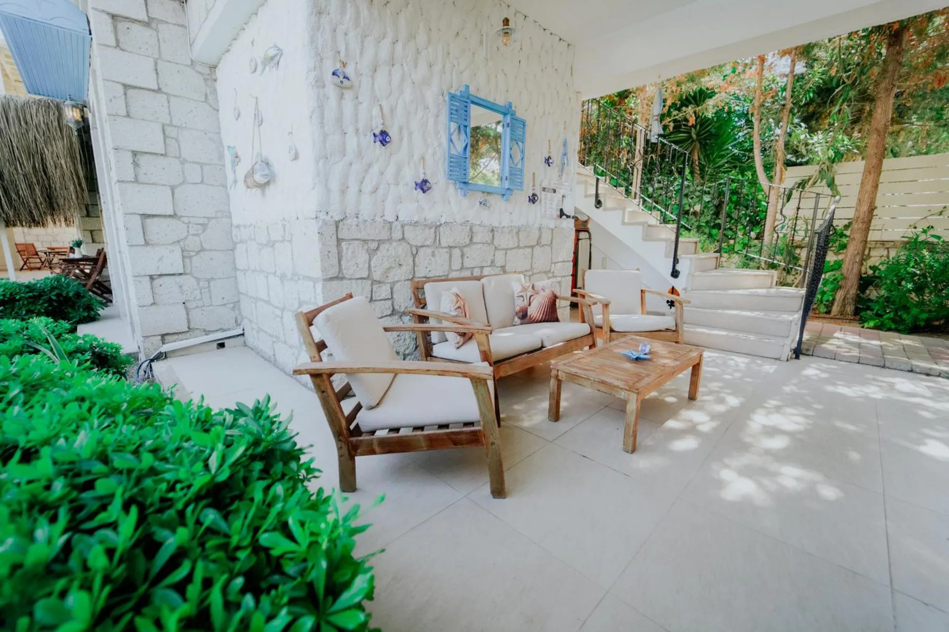Patio in Alacati Marina Palace