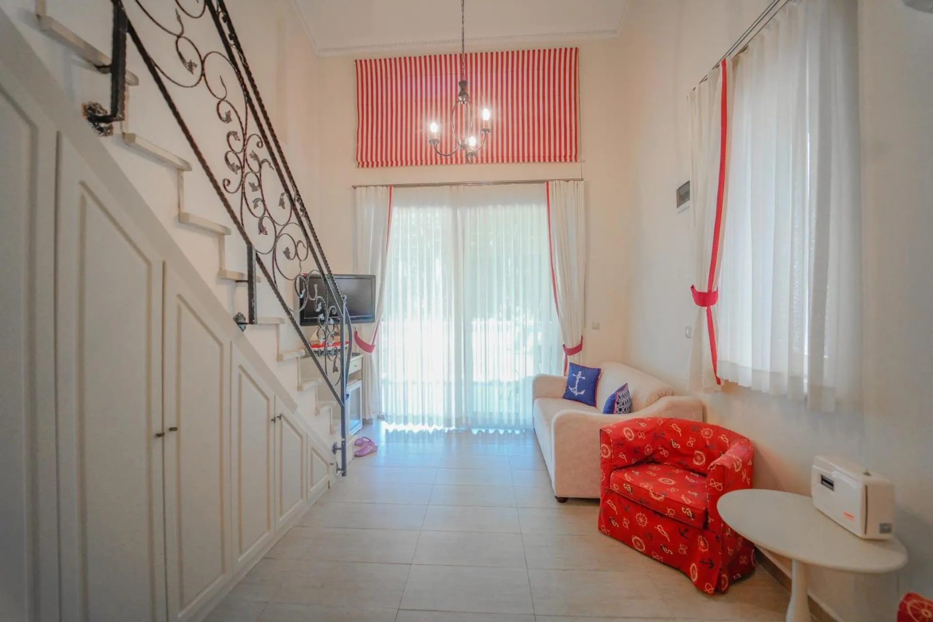 Seating area in Alacati Marina Palace