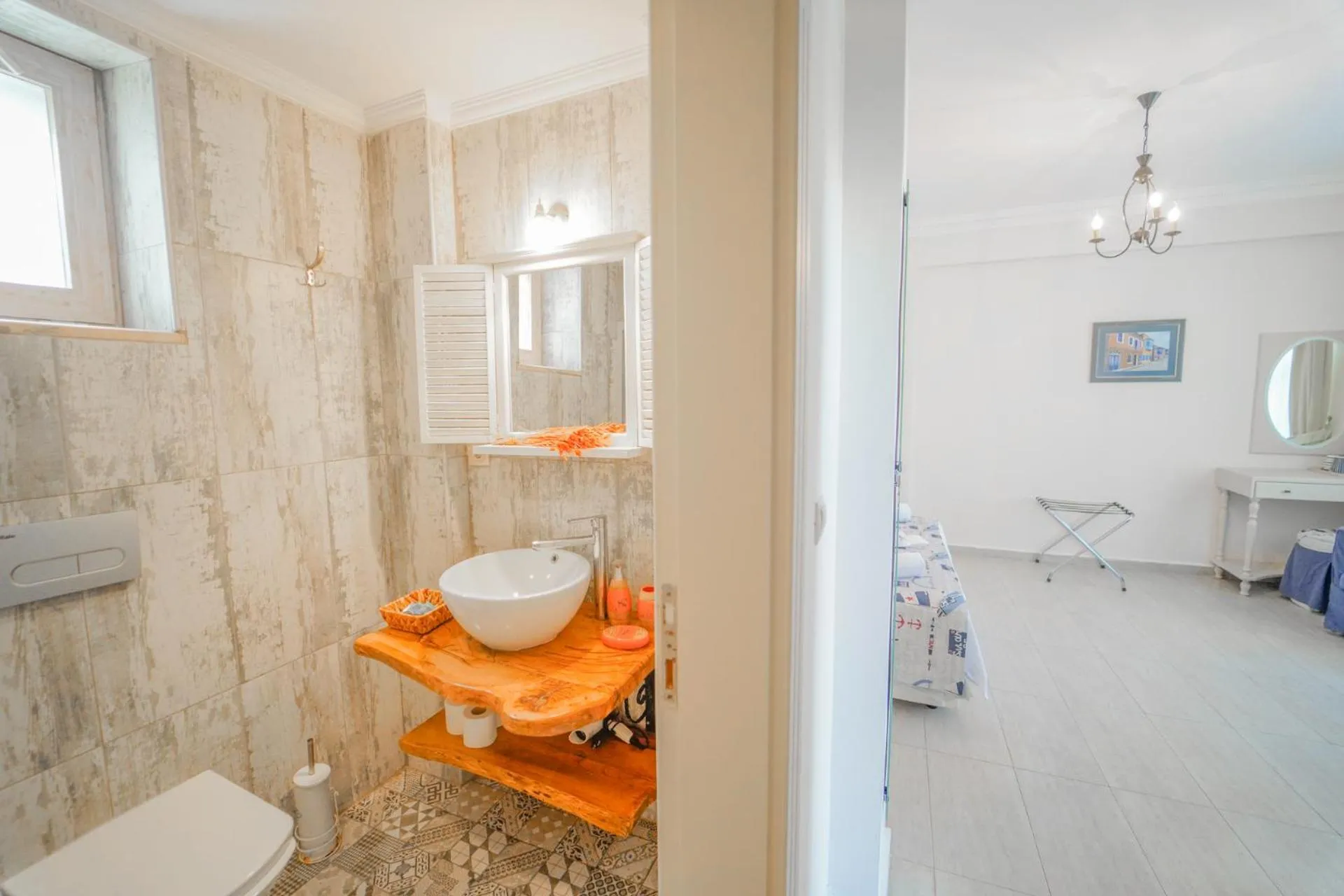 Shower in Alacati Marina Palace