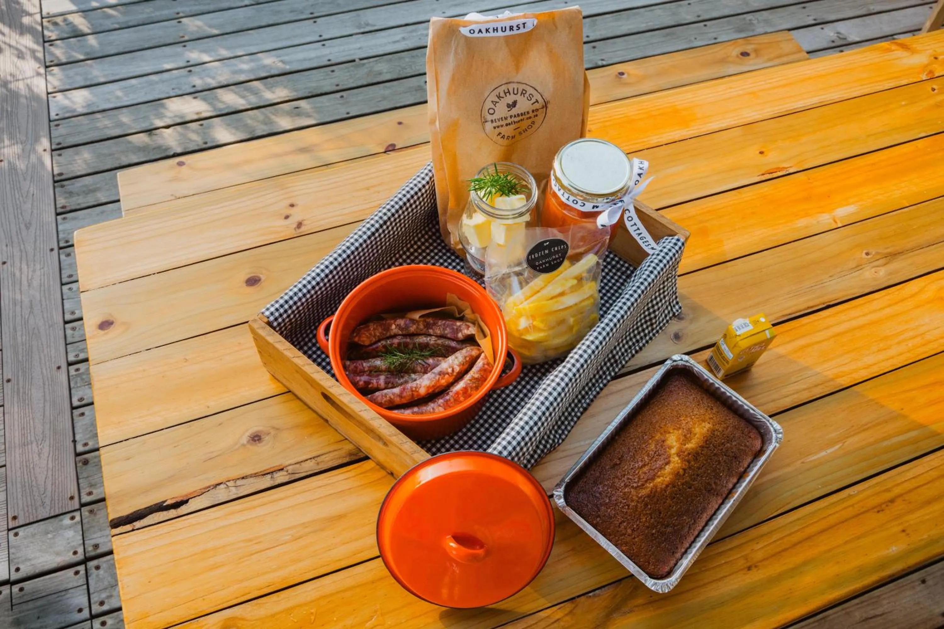 BBQ facilities in AfriCamps at Oakhurst