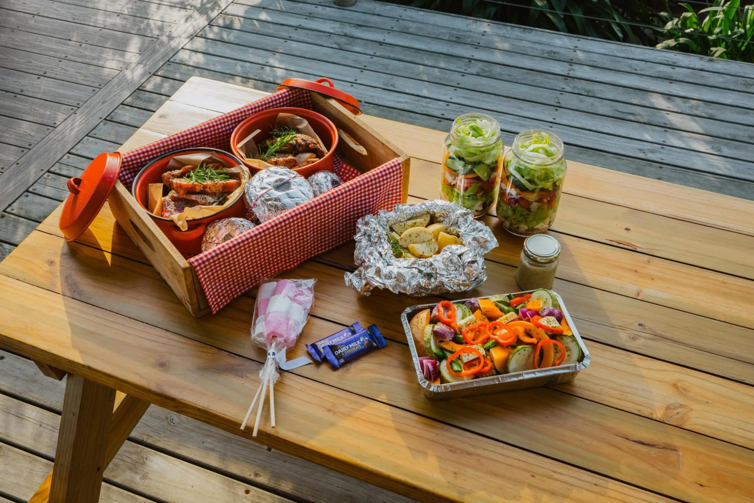 BBQ facilities in AfriCamps at Oakhurst