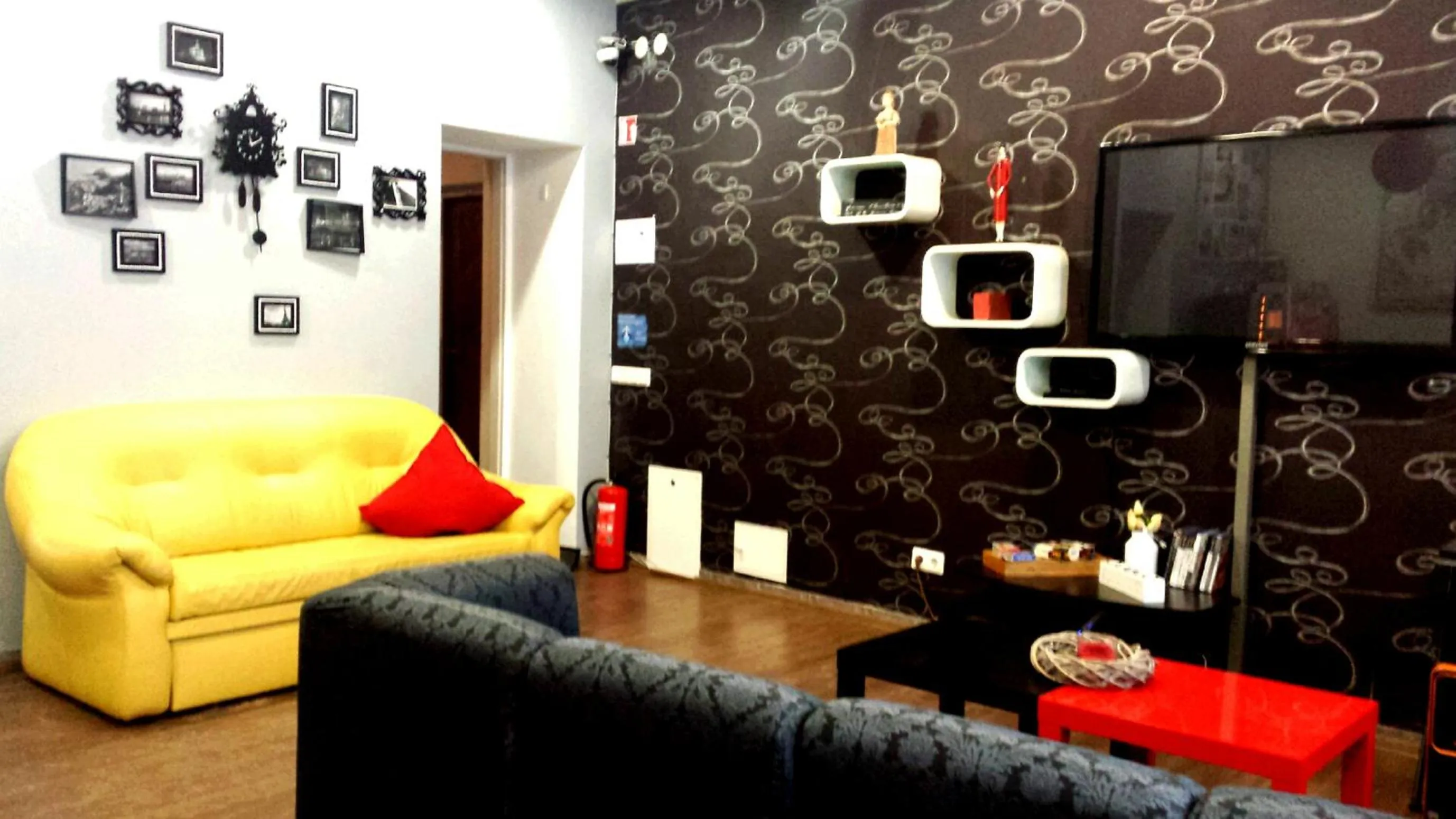 Lobby or reception in Pogo Hostel