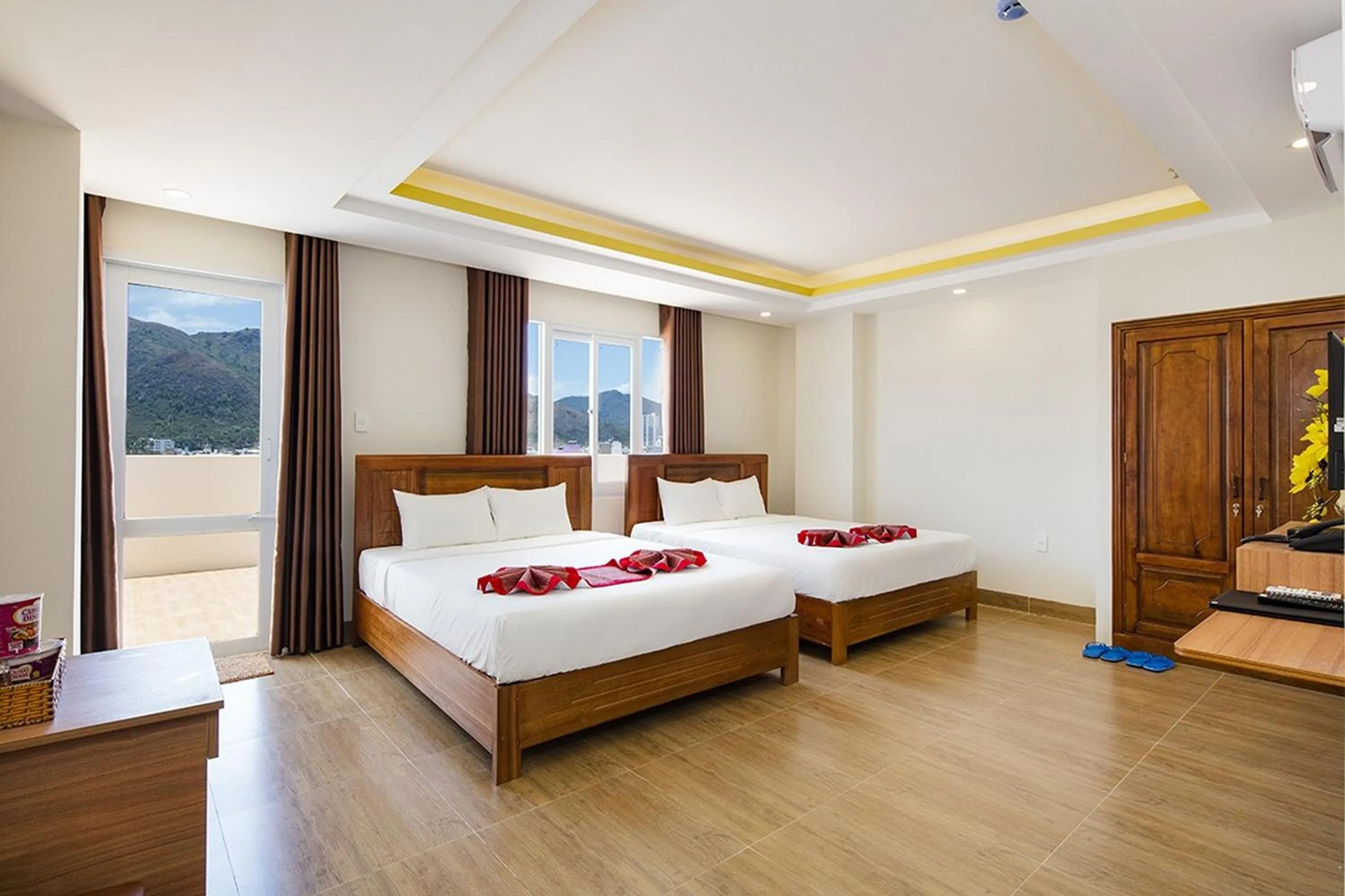 Bed in Truong Thinh Hotel