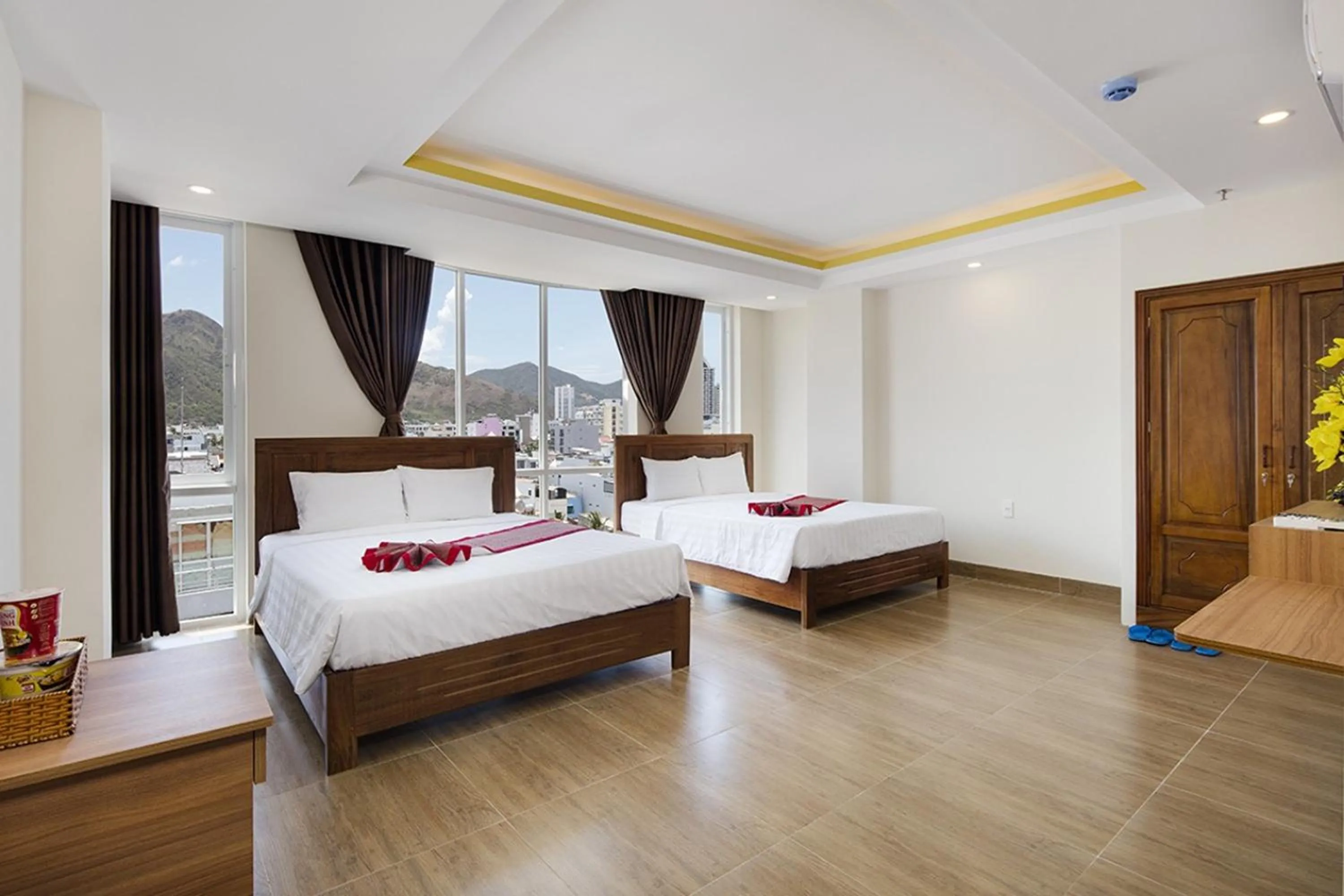 Bed in Truong Thinh Hotel