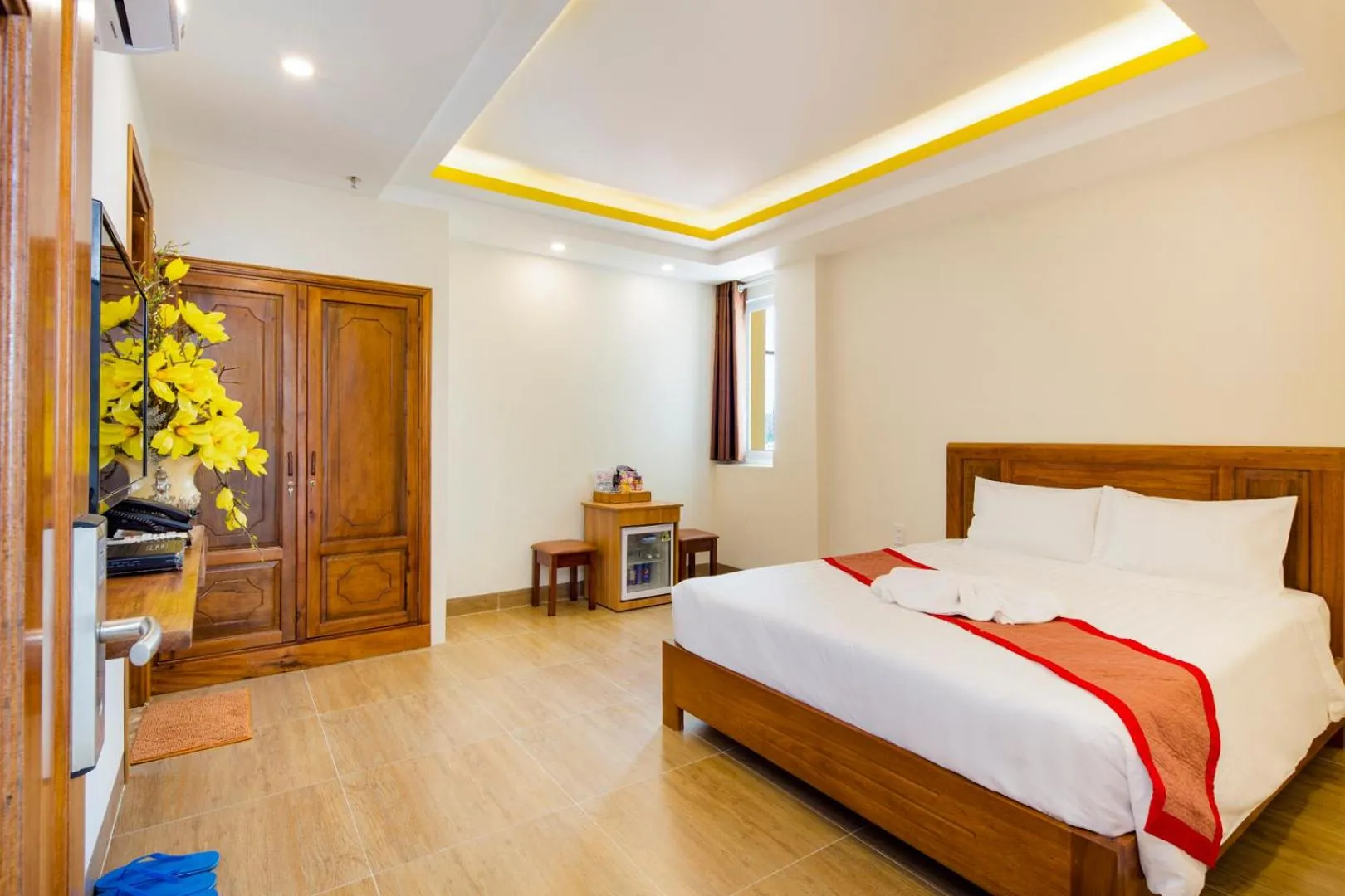 Bed in Truong Thinh Hotel